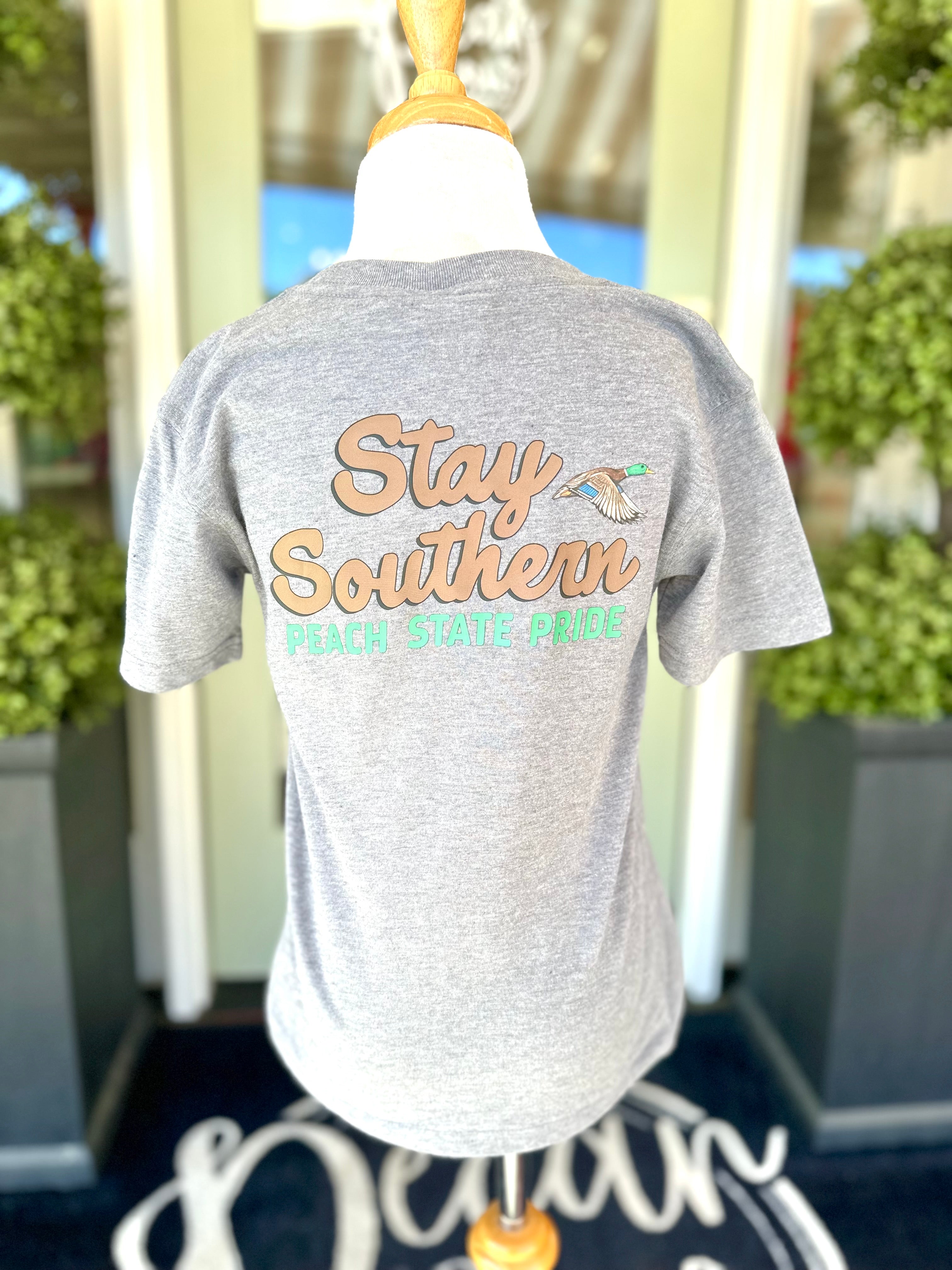 YOUTH Stay Southern Duck Short Sleeve Tee