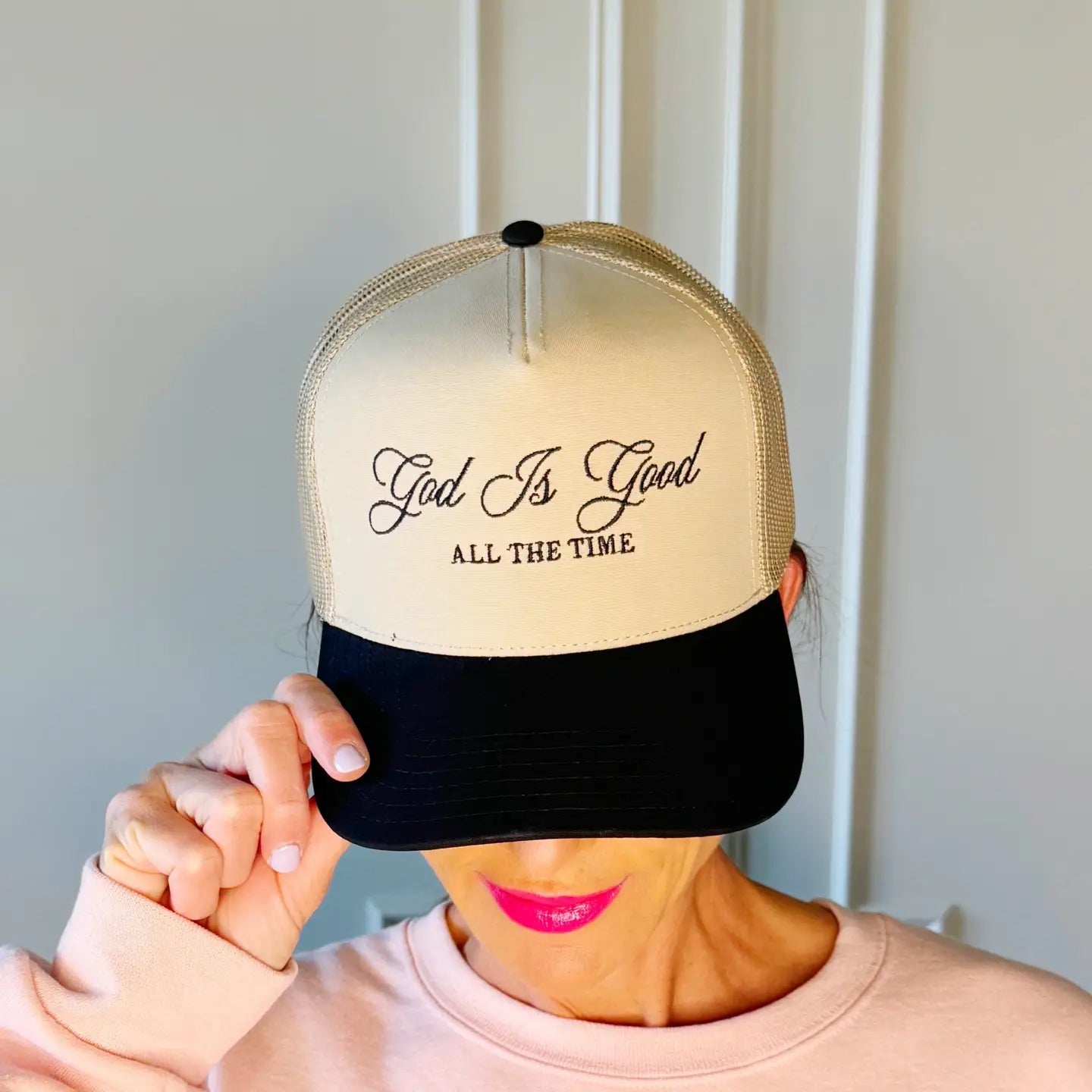 God Is Good Trucker Hat