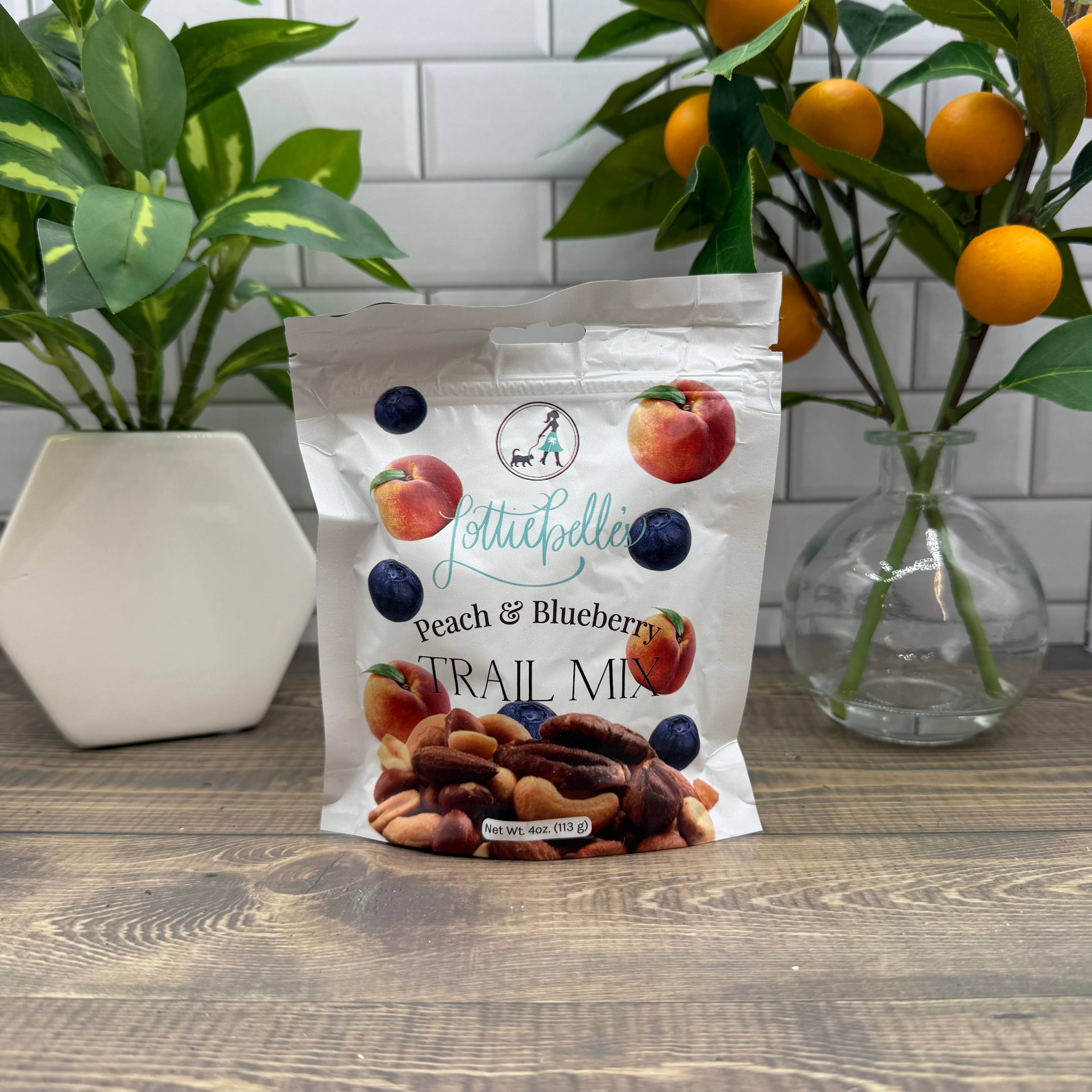 Lottiebelle's Peach and Blueberry Trail Mix