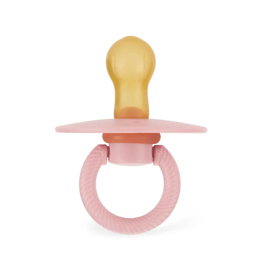 Itzy Soother™ Natural Rubber Paci Sets: Blossom + Rosewood