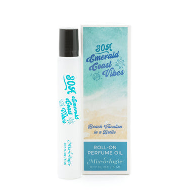 30A Emerald Coast Vibes Rollerball Perfume Oil Roll-On by Mixologie