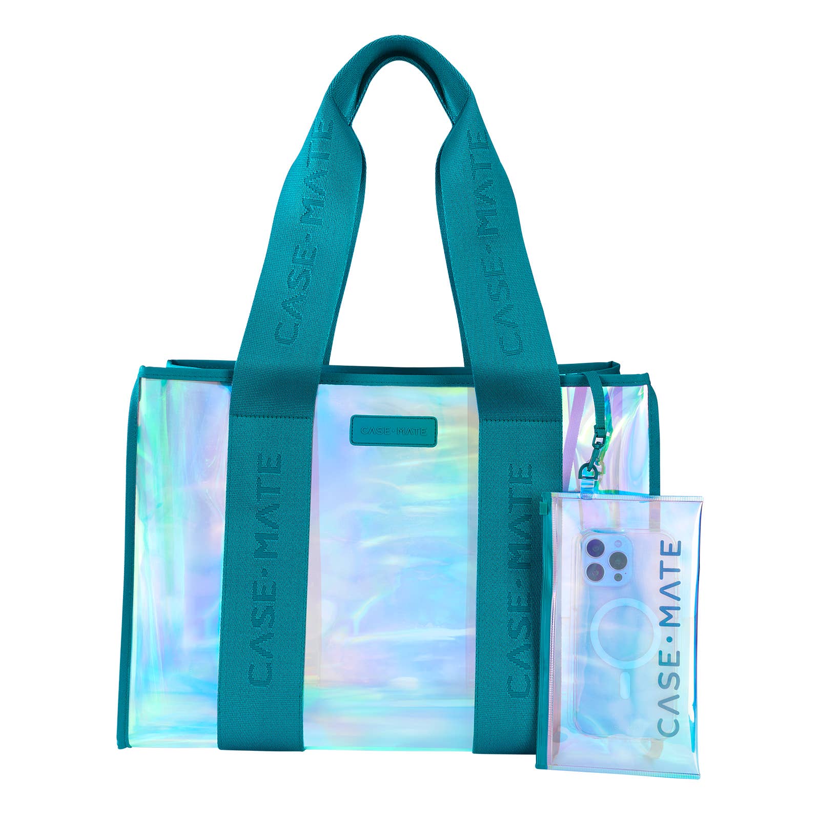 Emerald Blue Soap Bubble Jelly Tote Bag by Case-Mate