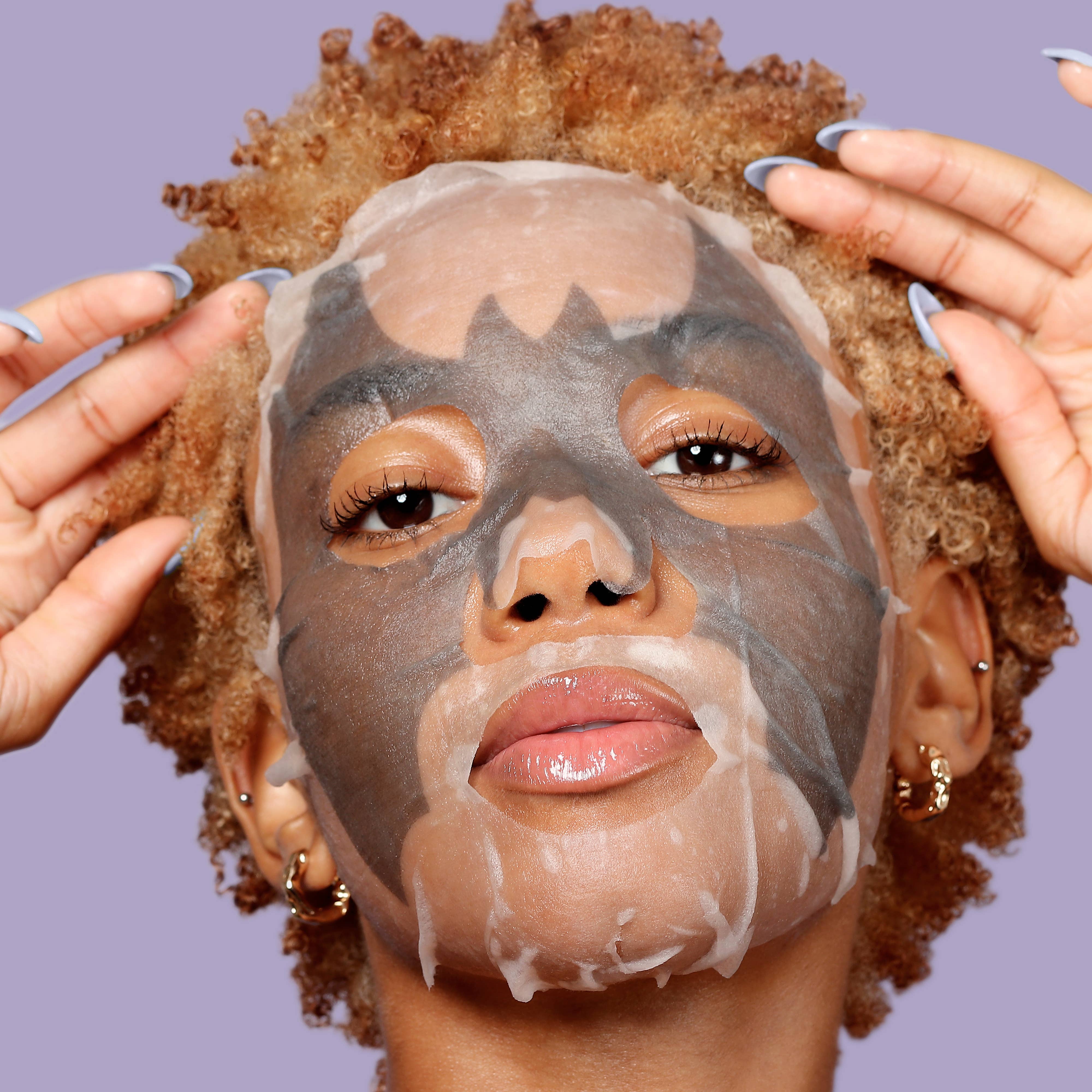 Detoxifying Charcoal Halloween Facial Bat Mask by My Spa Life