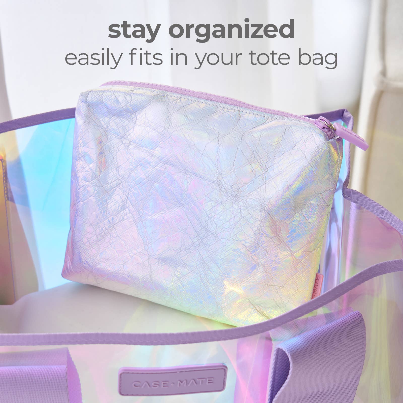 Soap Bubble™ Crinkle Makeup Bag By Case-Mate