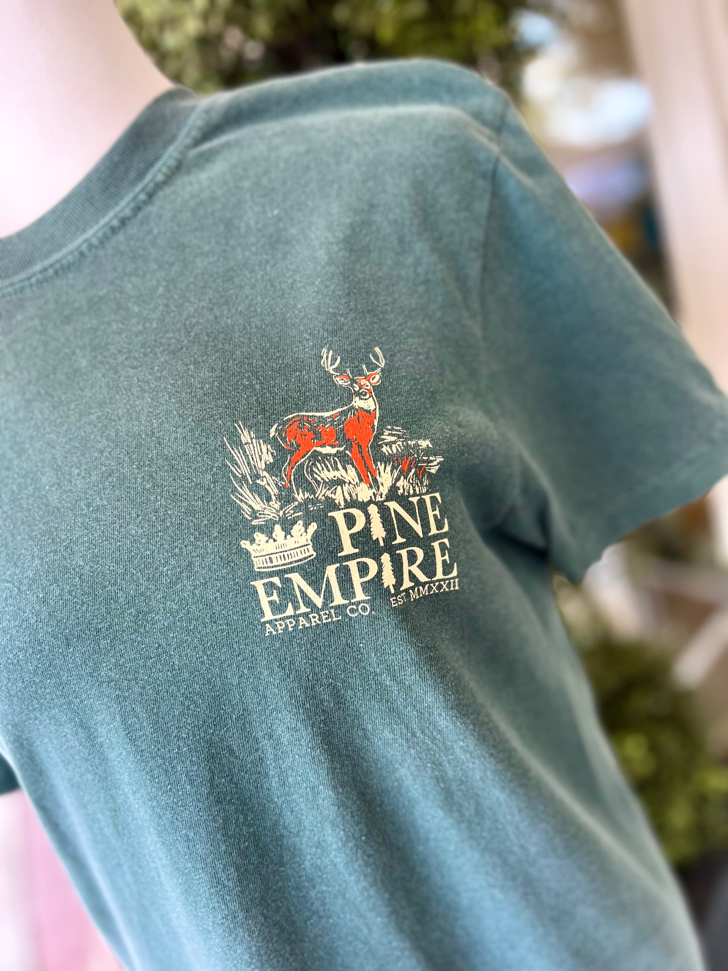 Stag & Stream Tee by Pine Empire