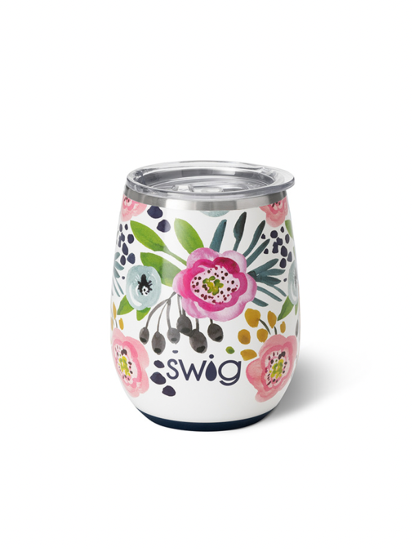 Primrose Stemless Wine Cup by Swig Life