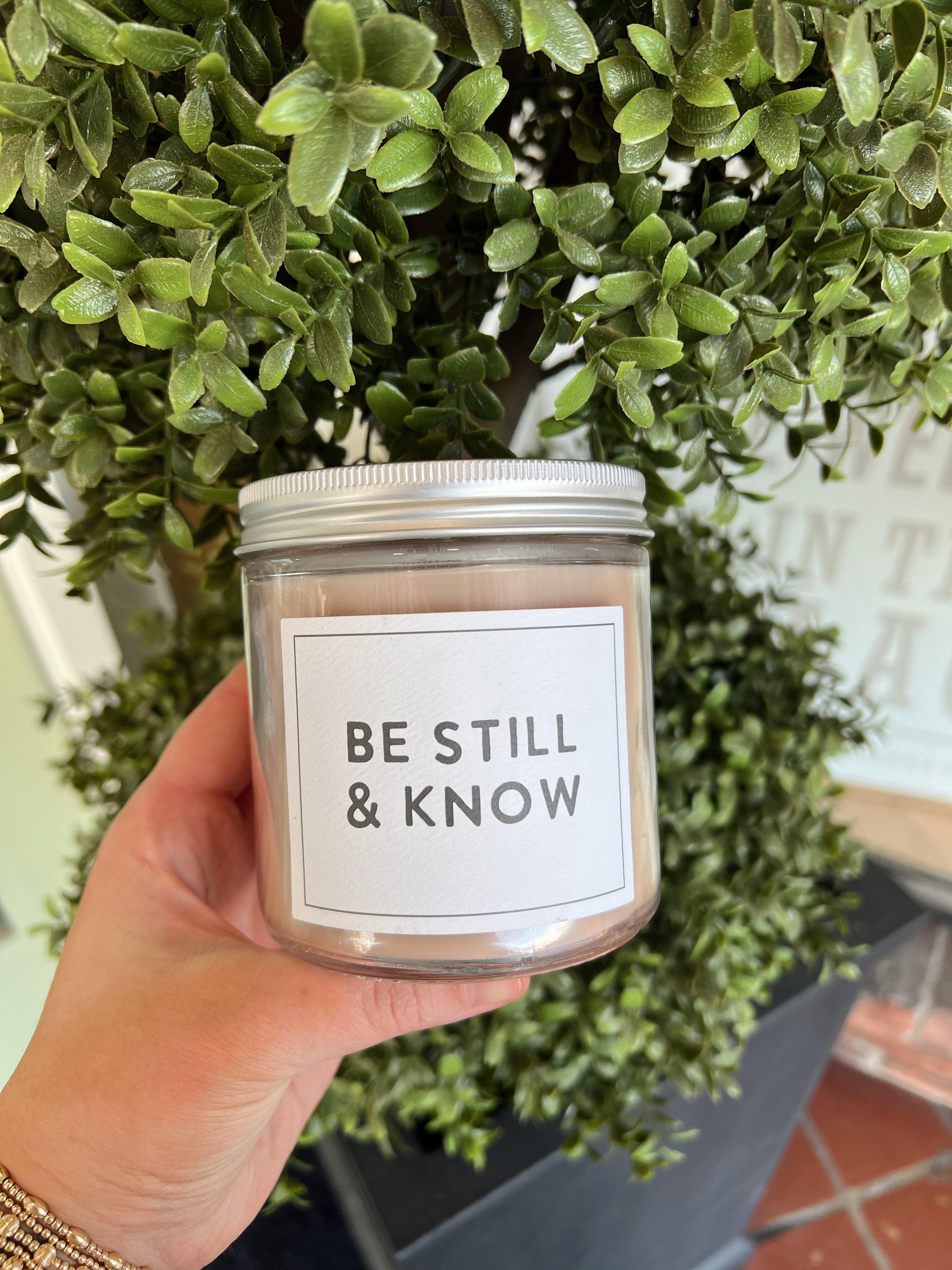 Sweet Grace Collection Candle Be Still and Know