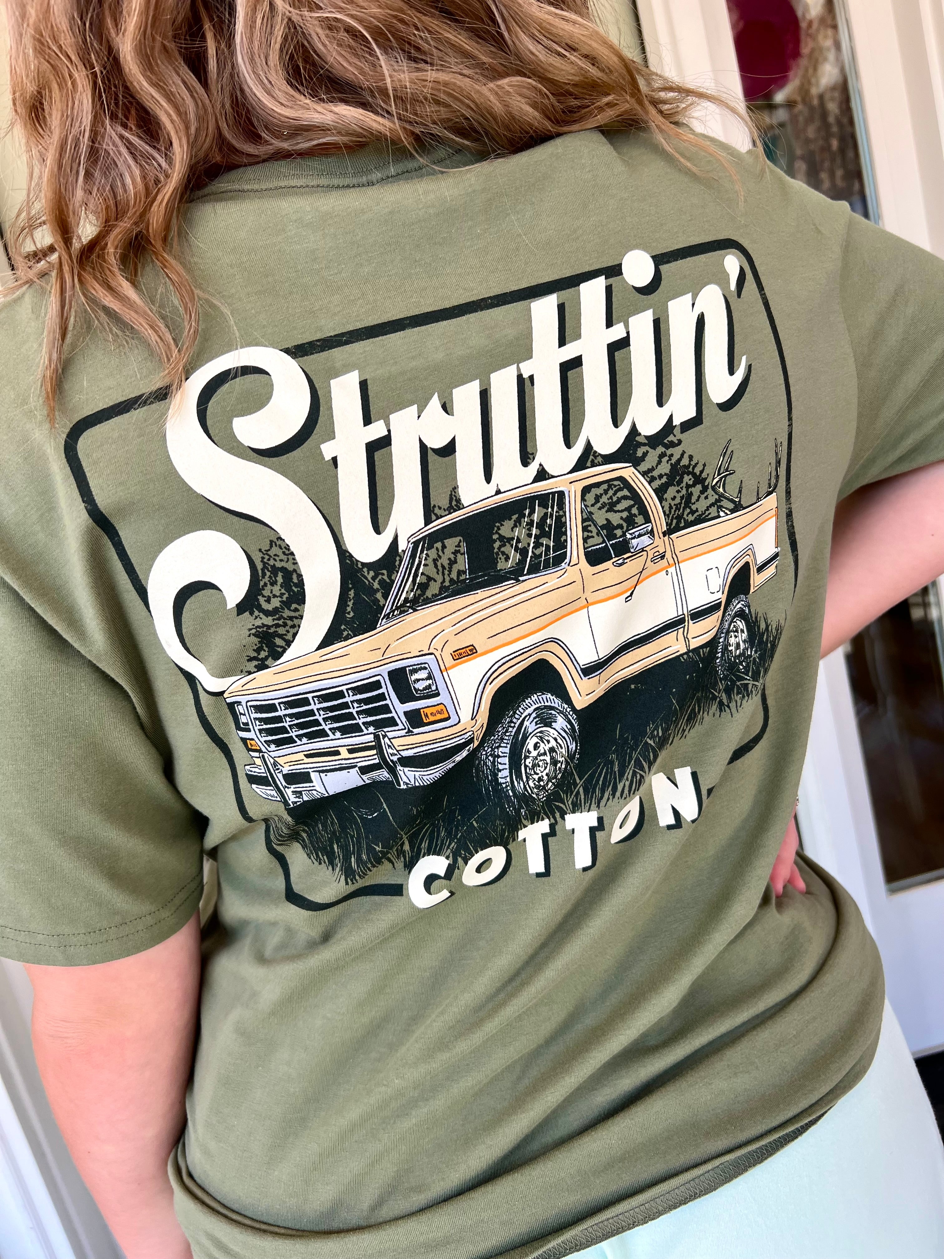 Off Road Trophies Tee by Struttin' Cotton