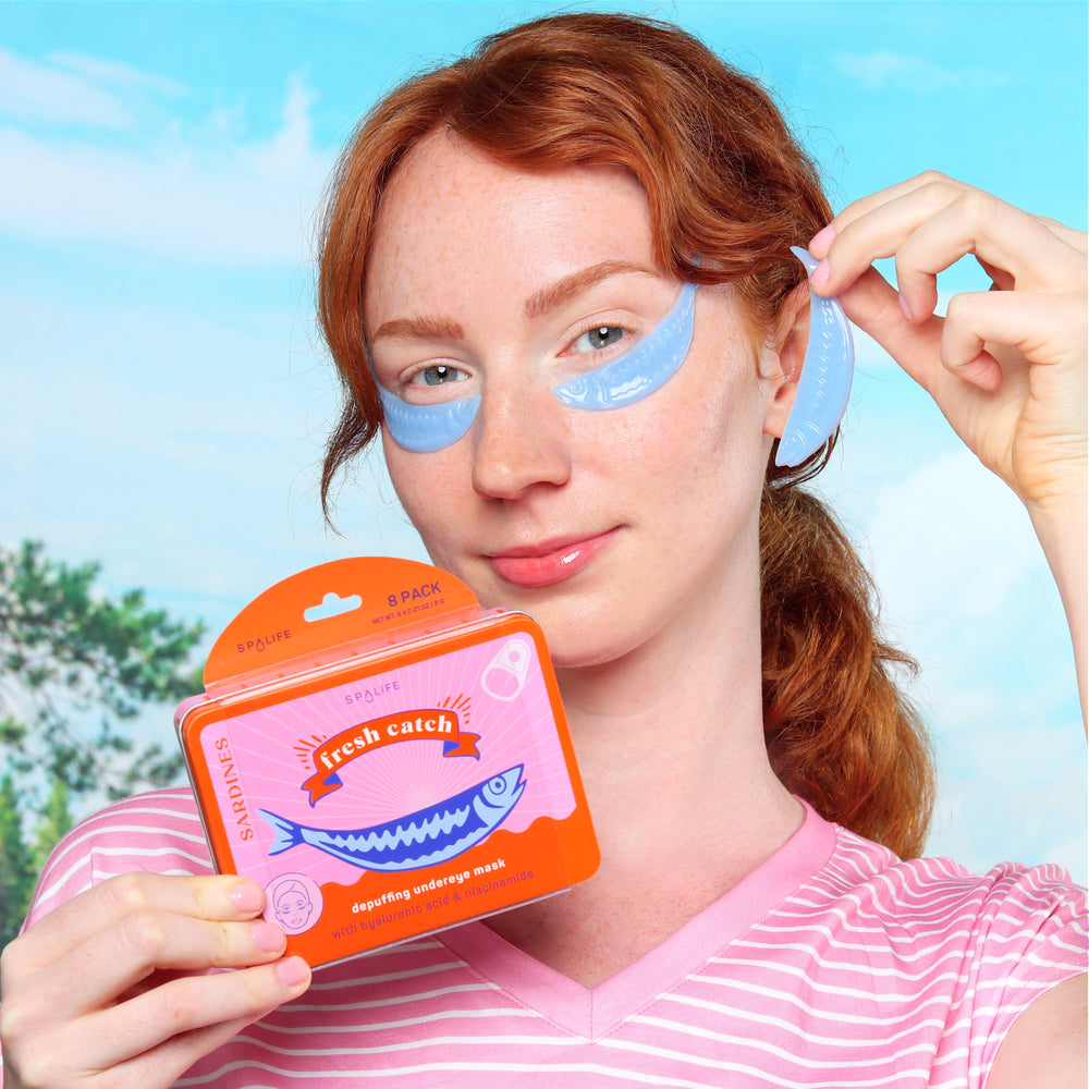 Fresh Catch De-Puffing Eye Patches-8 Pack