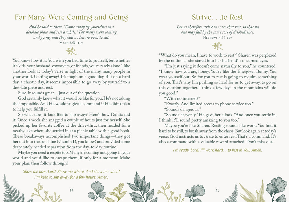 Devotions to Quiet Your Soul Devotional