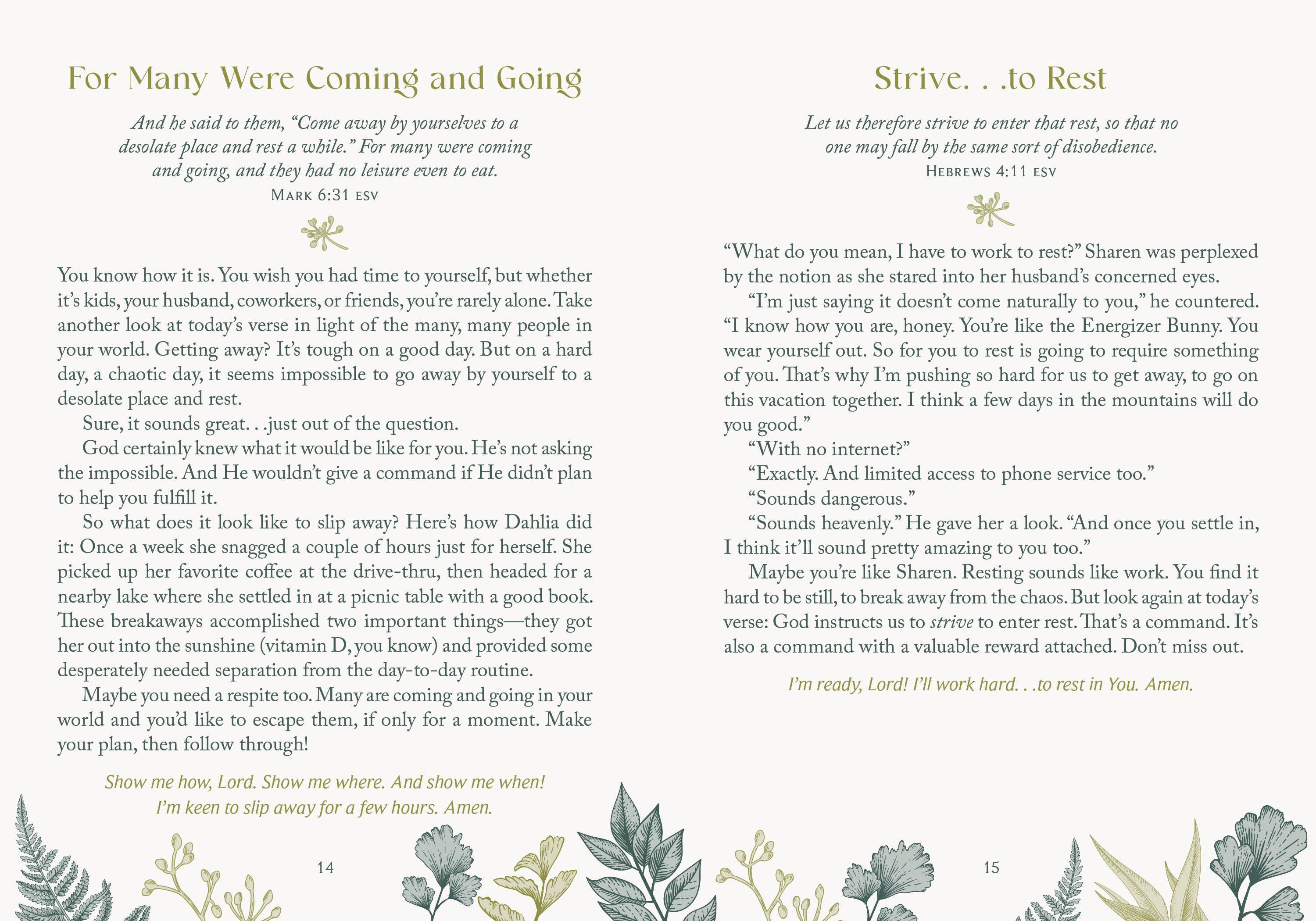 Devotions to Quiet Your Soul Devotional