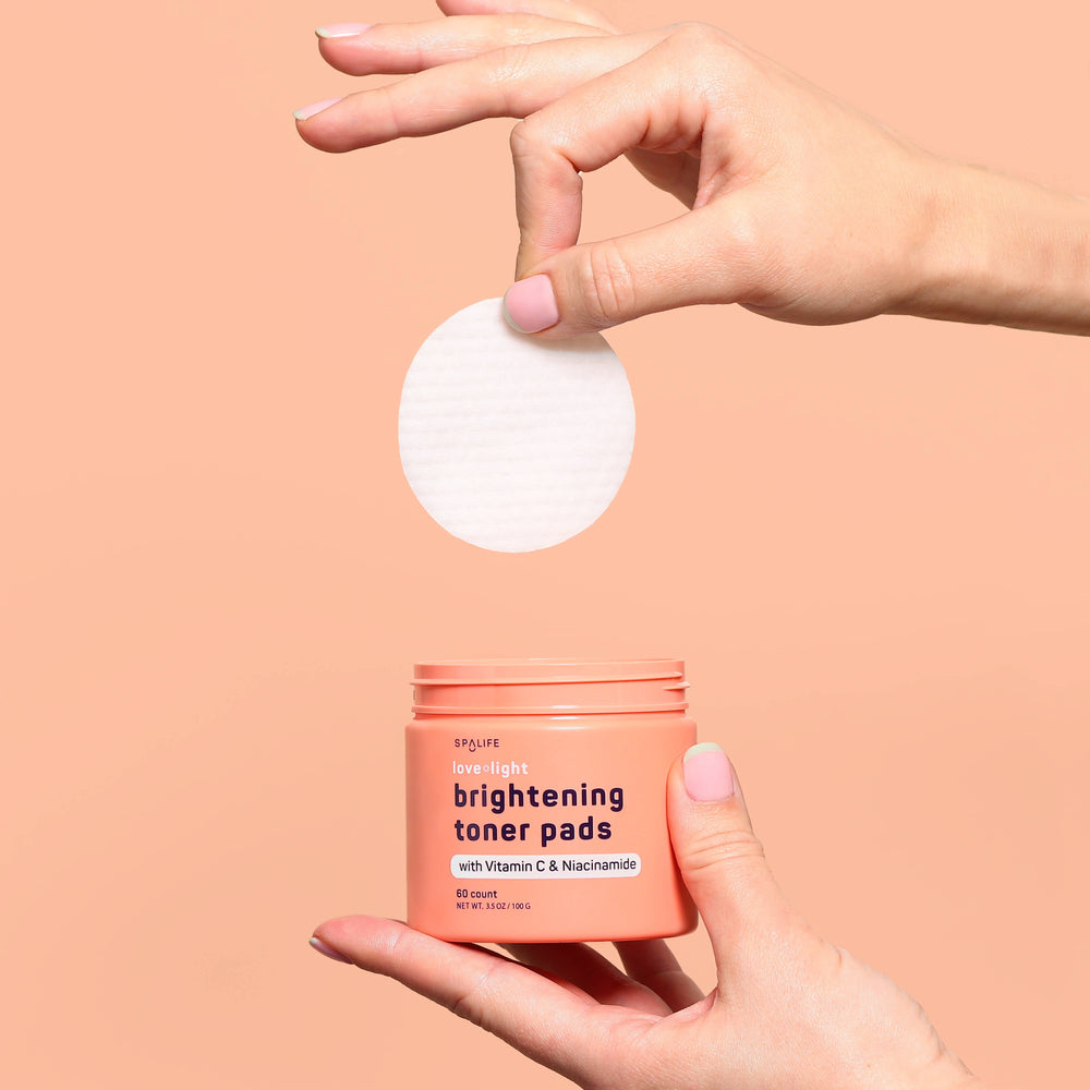 Love + Light Brightening Toner Pads by My Spa Life
