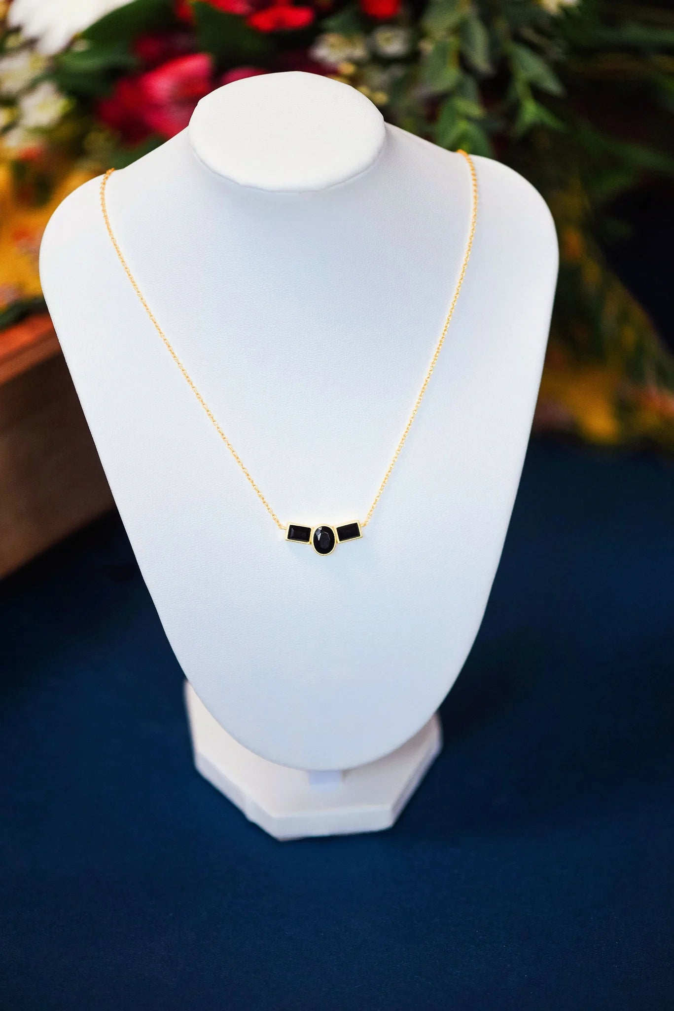 Caroline Necklace- Black