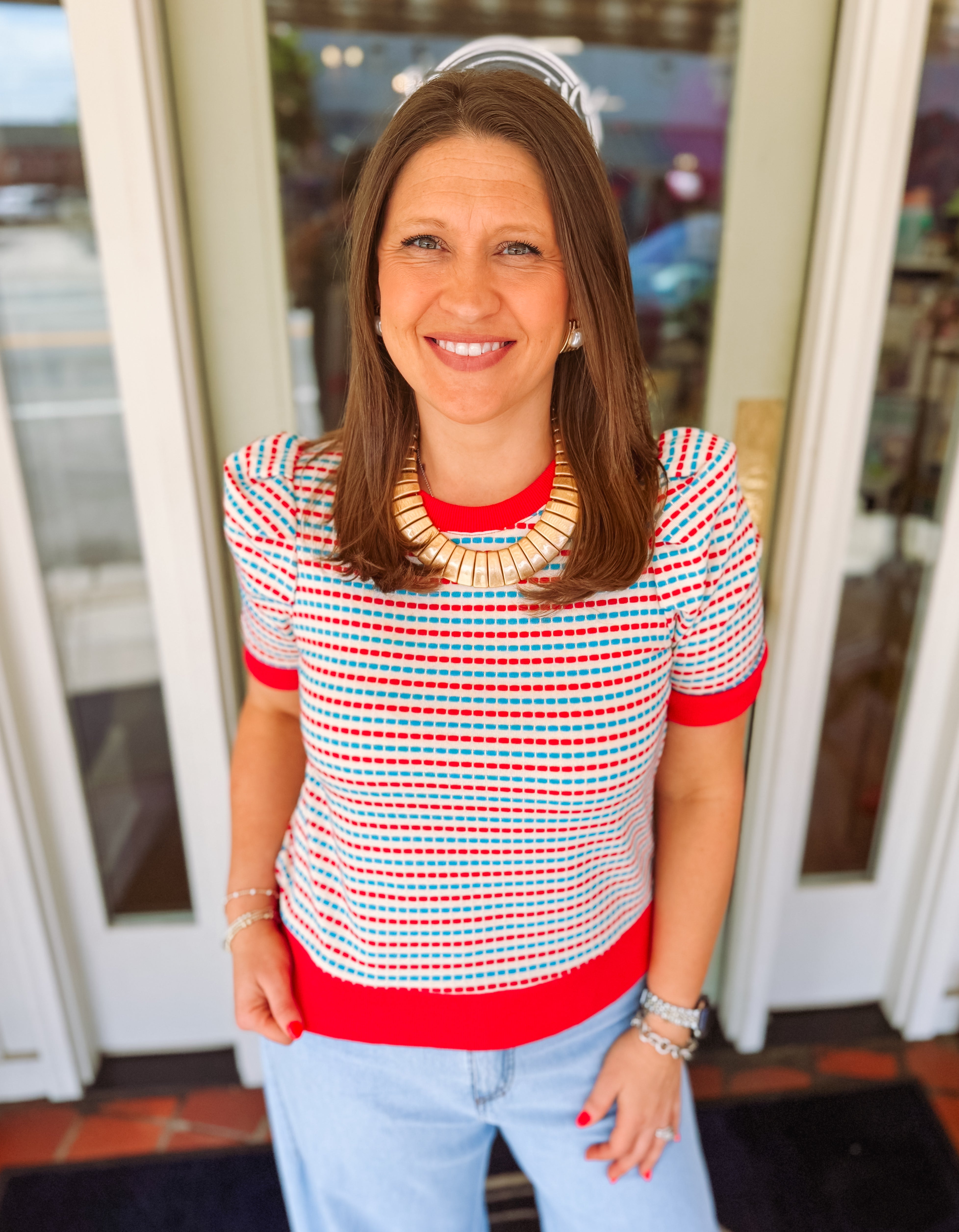 The Hensley Puff Sleeve Top