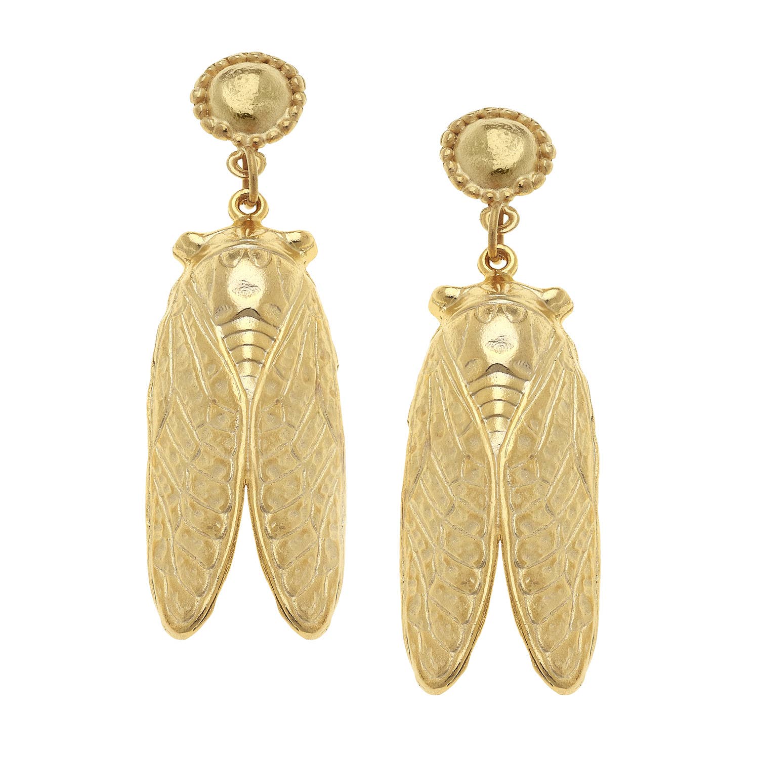 Cicada Earrings by Susan Shaw