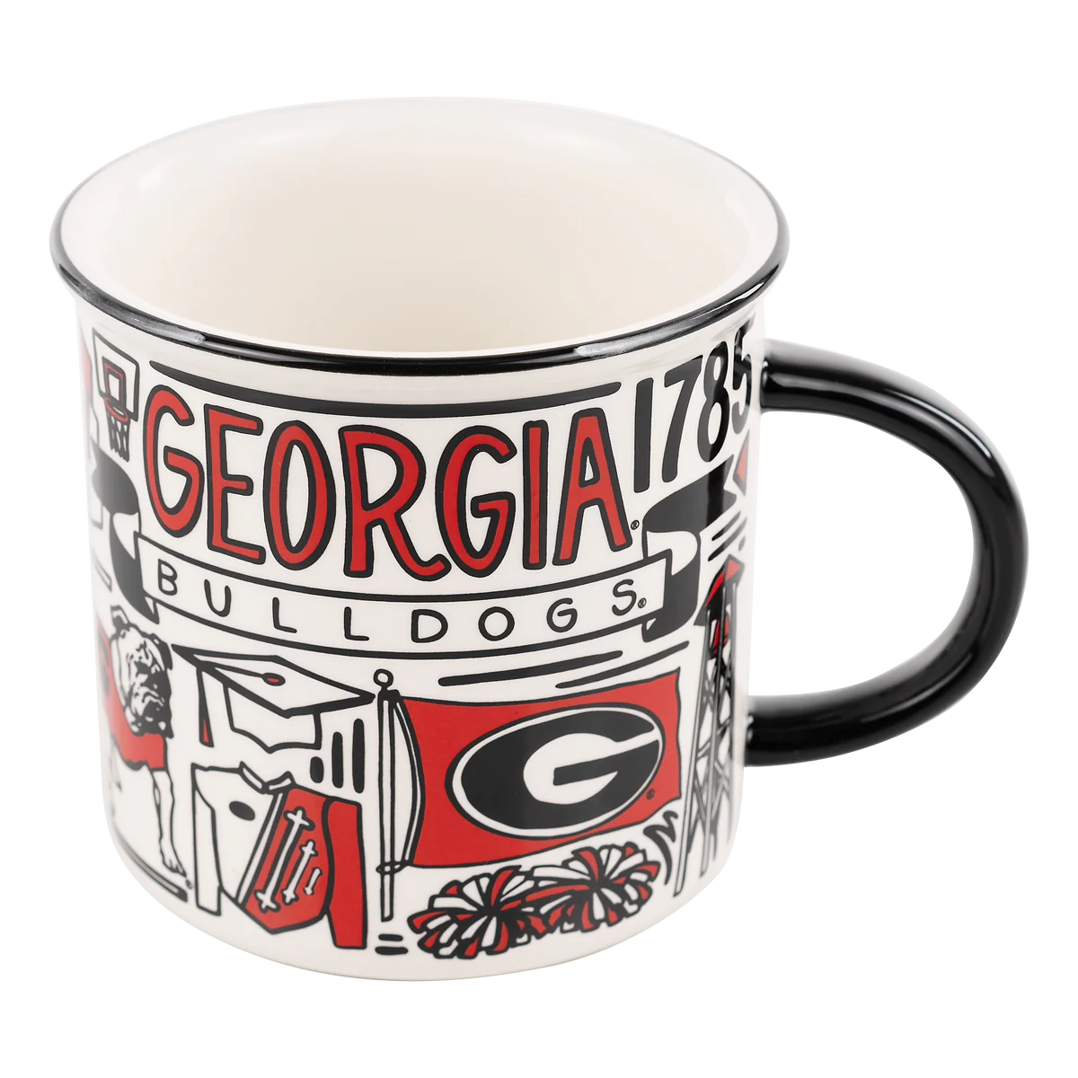 UGA Collage Campfire Mug