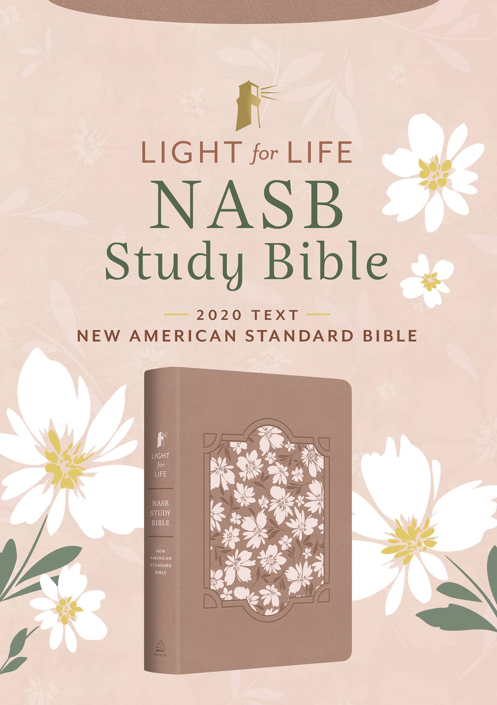 Light for Life NASB Study Bible (Blush Bouquet)