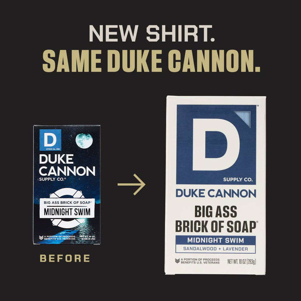 Big Ass Brick of Soap by Duke Cannon - Midnight Swim