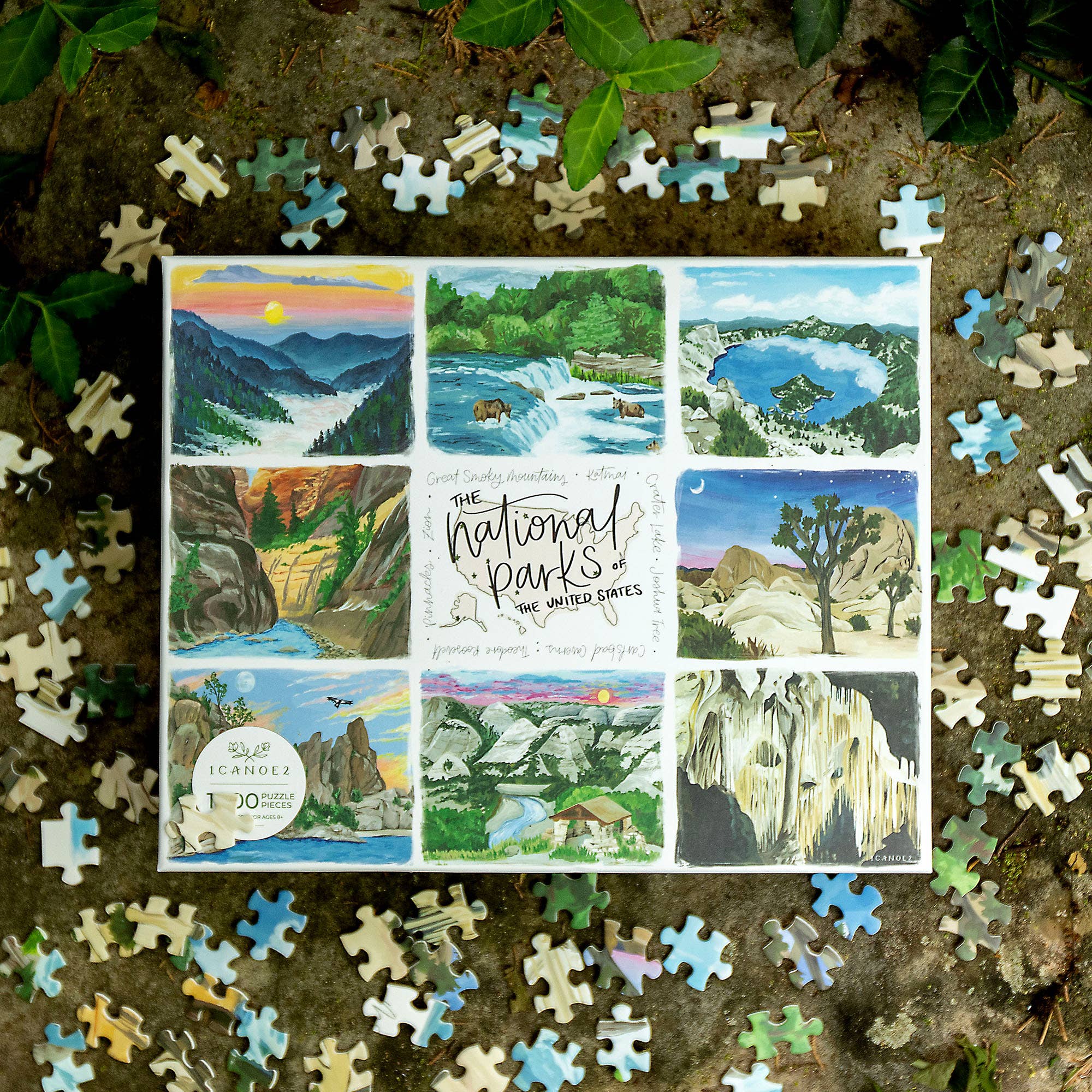 National Parks- 1,000 Piece Jigsaw Puzzle