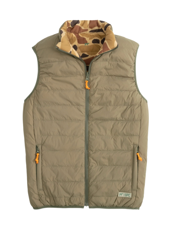 Field Series Reversible Down Vest by Southern Point Co.