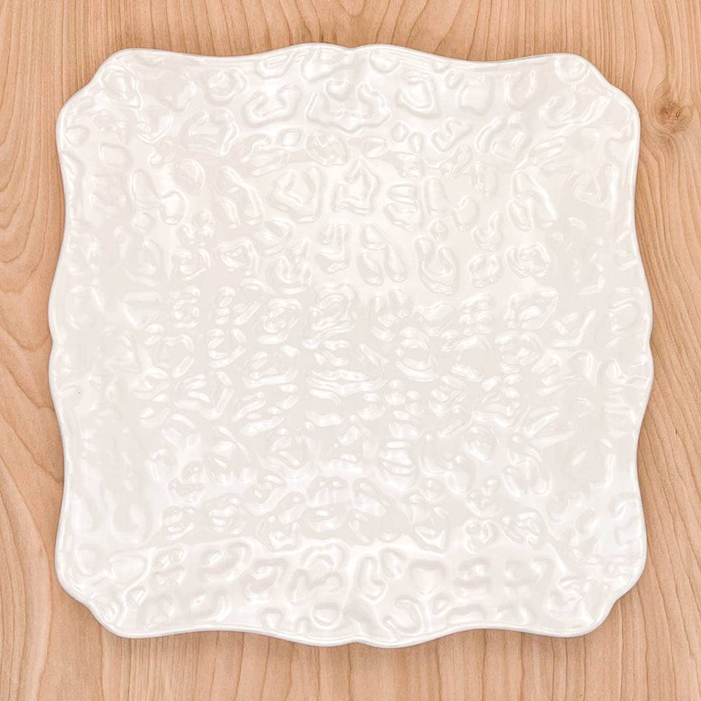 Leopard Embossed Square Platter