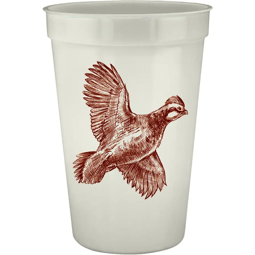 Quail Pearlized 16oz Pearlized Cups