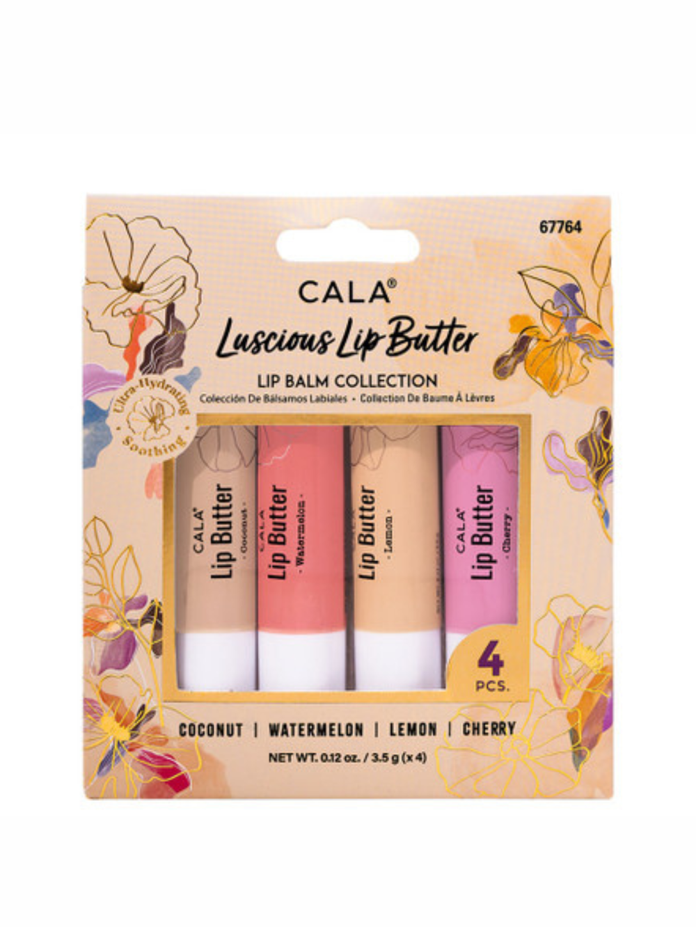 Luscious Lip Butter Lip Balm Collection (Pack of 4)
