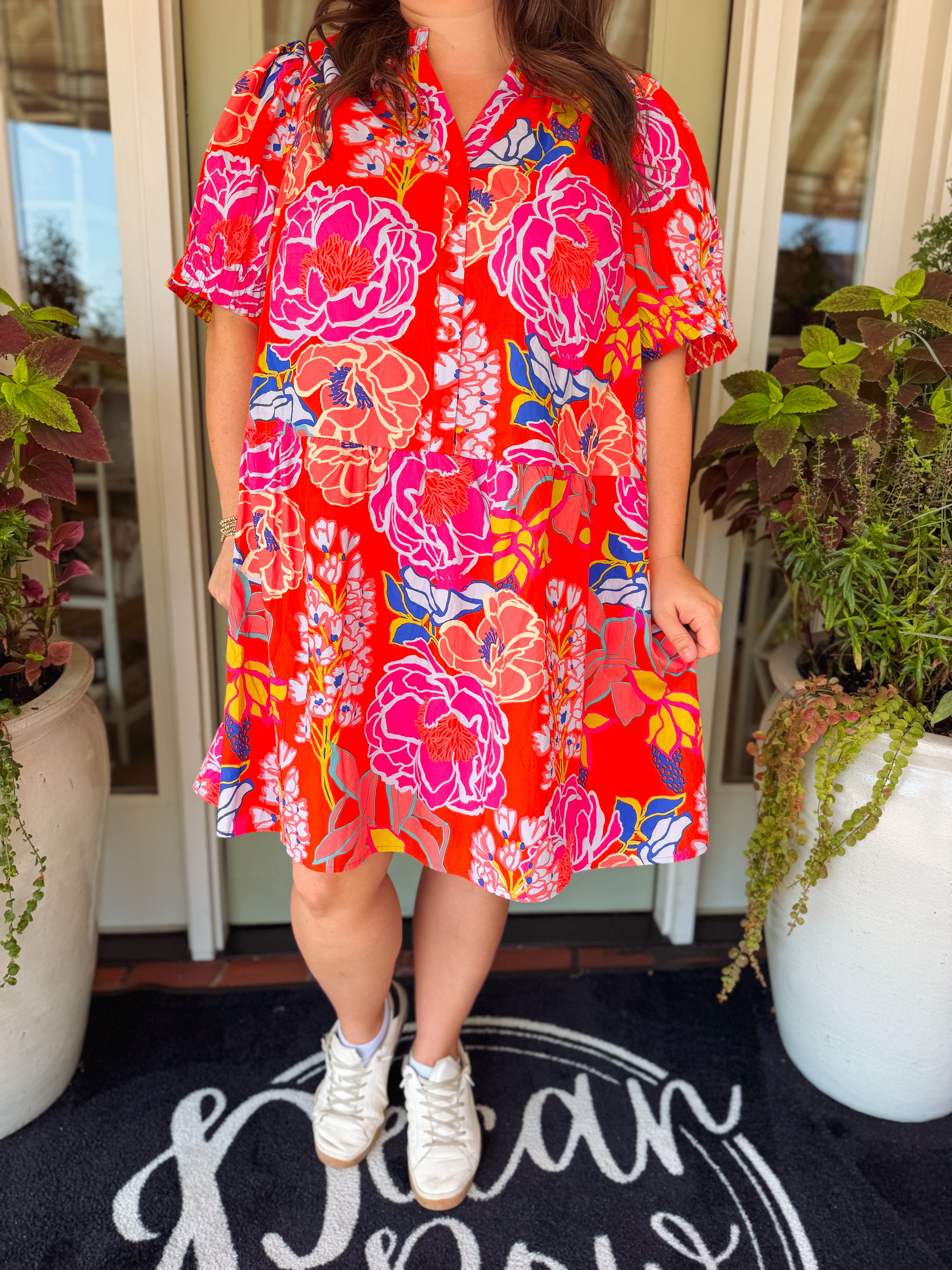 The Livvie Dress (1X-3X)