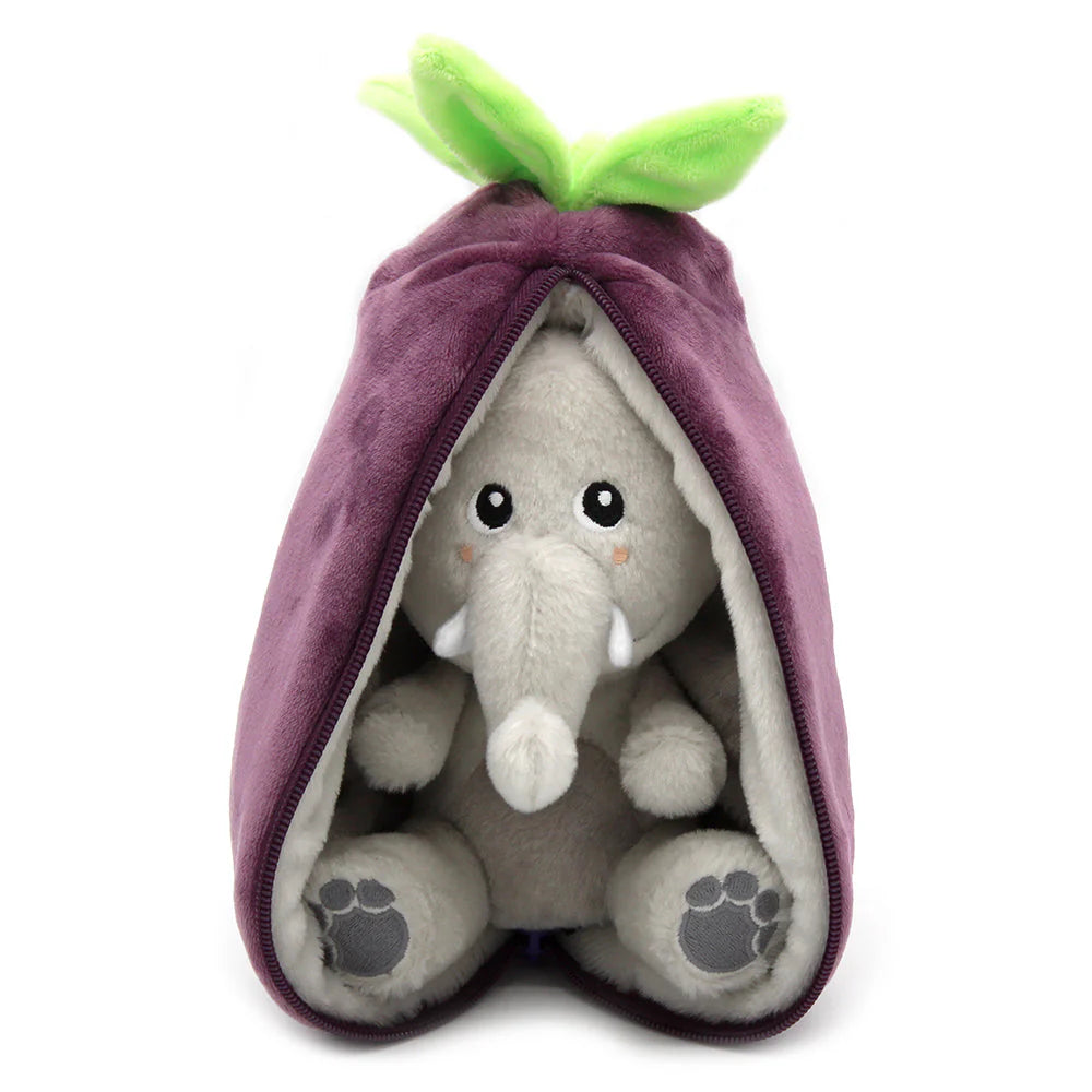 Velvet the Elephant/Eggplant- Flipetz