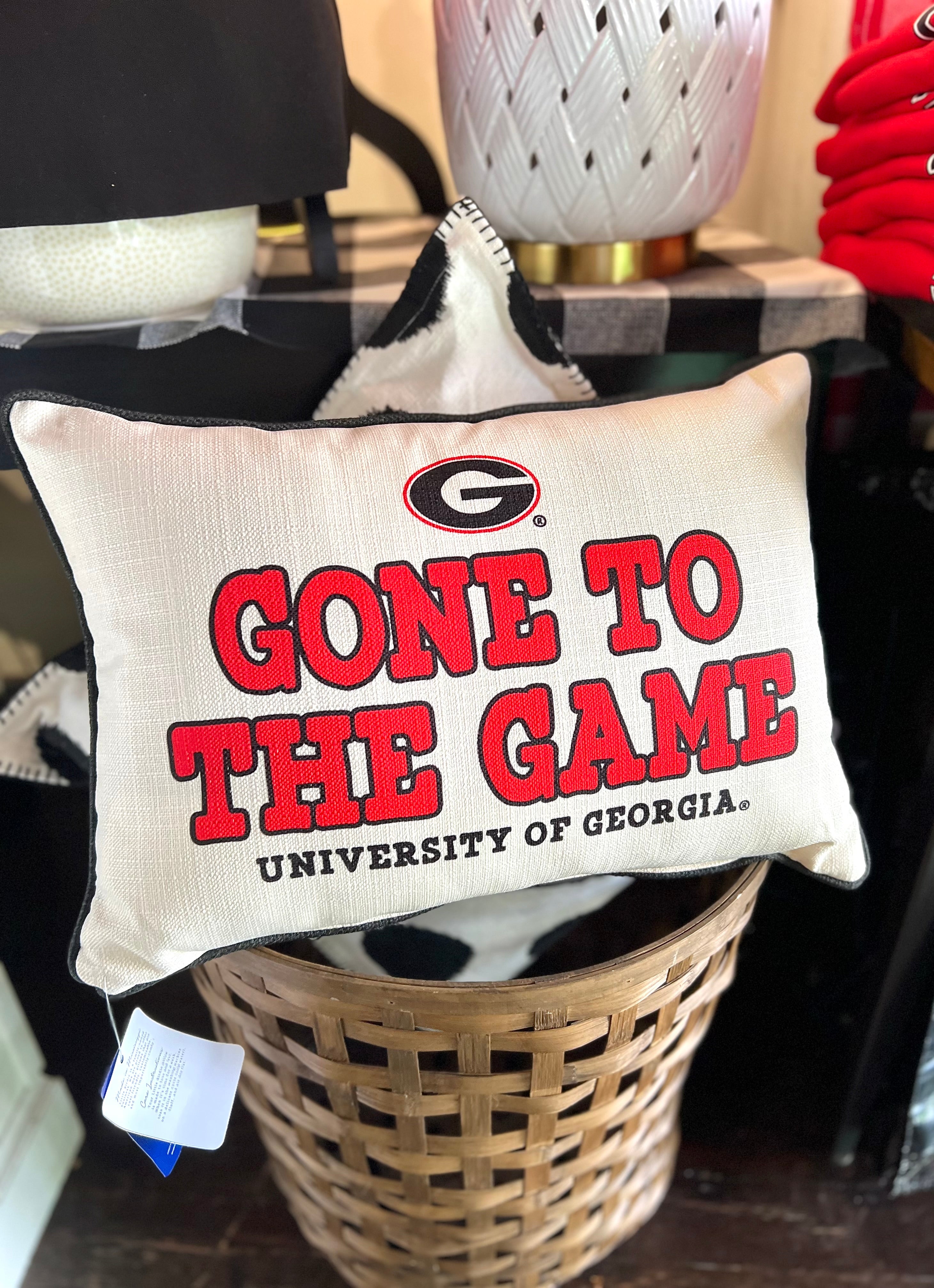 Gone To The Game Pillow