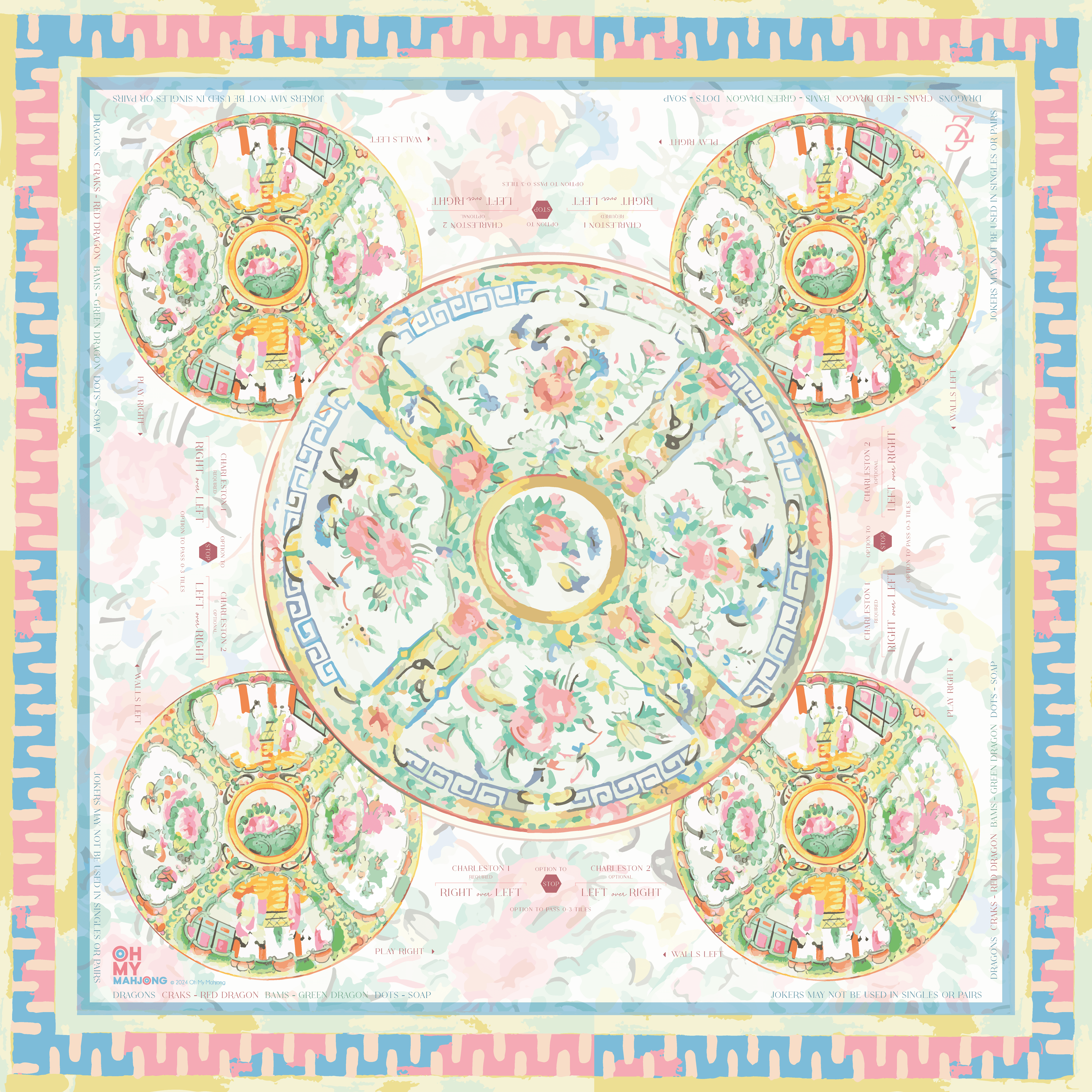 Imperial Mahjong Mat