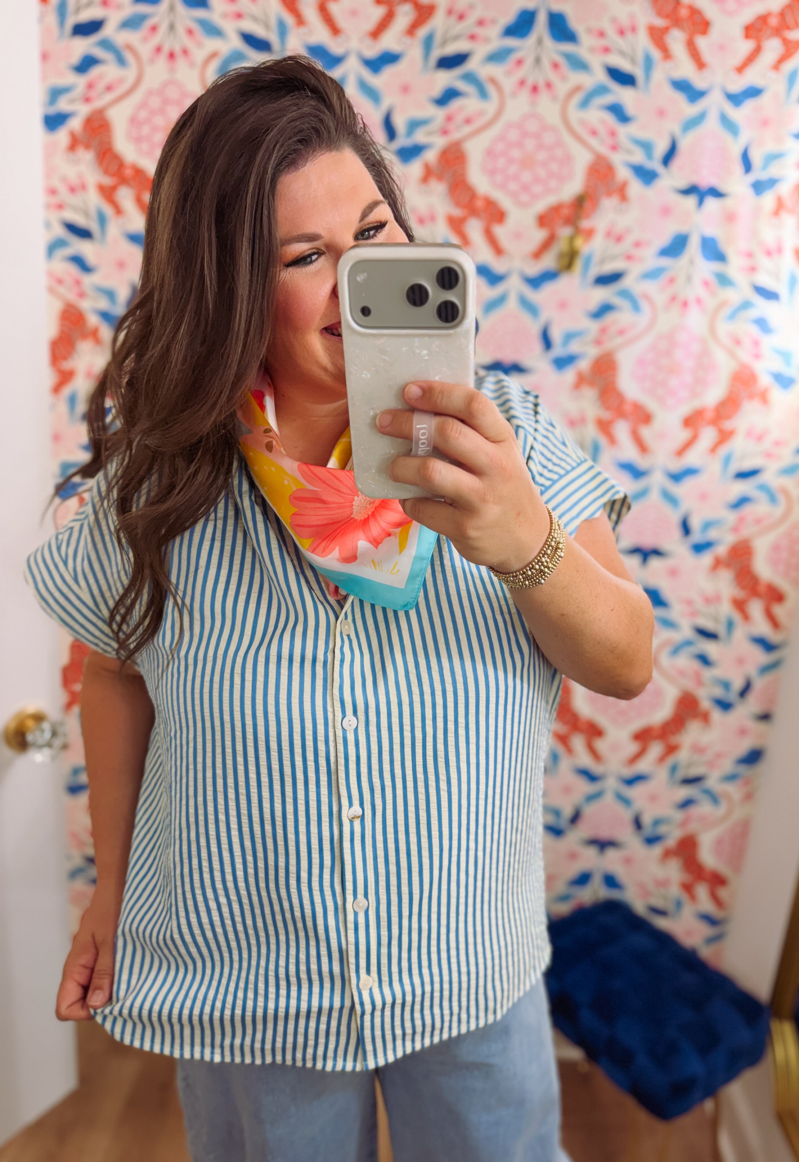 The Finlee Striped Top (XL-2X)