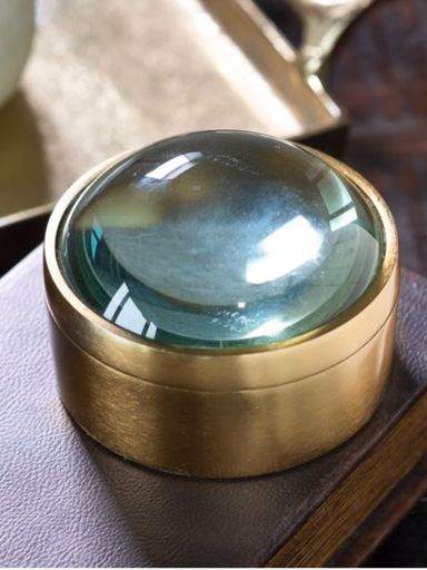 glass top canister 4 inch
