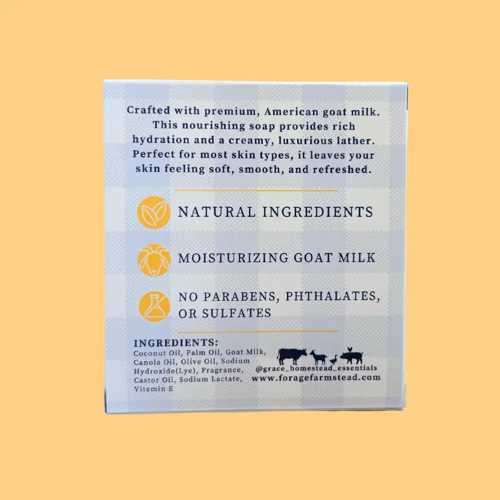 Wildflowers Goat Milk Soap