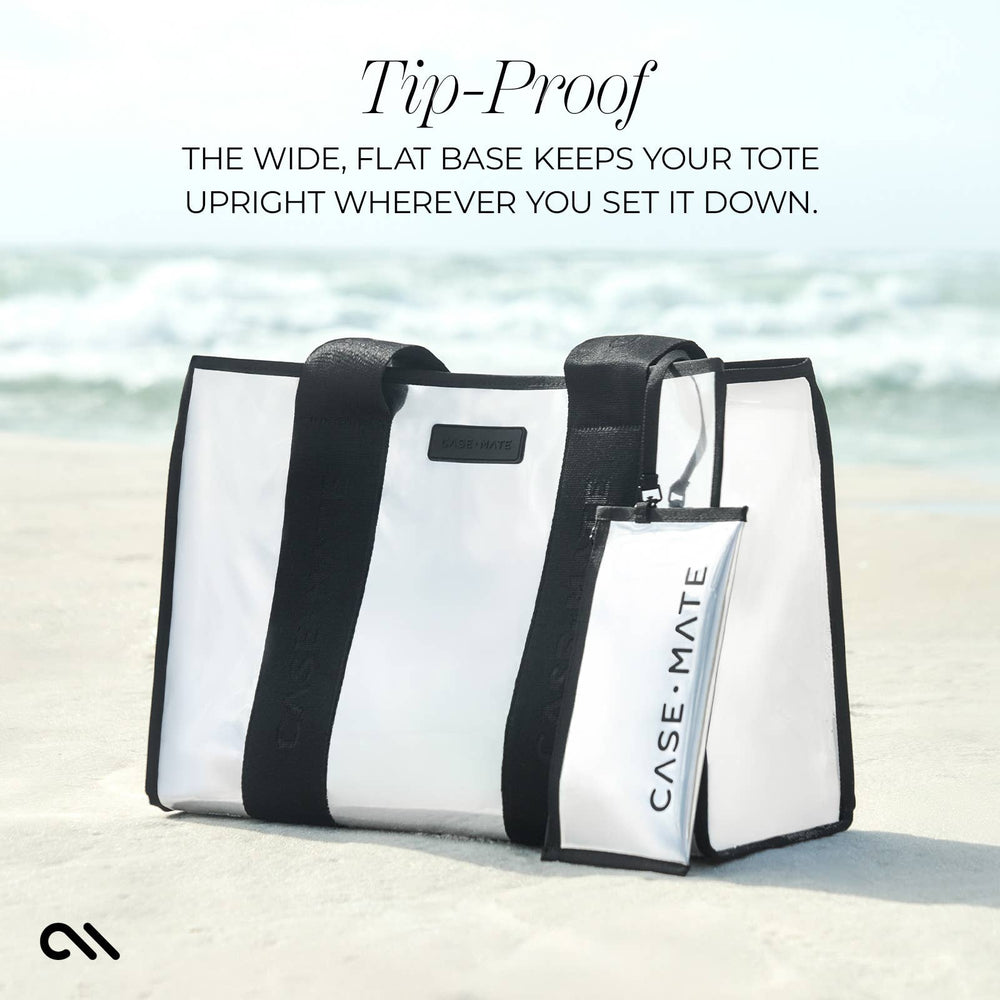 Silver Chrome Jelly Tote Bag By Case-Mate