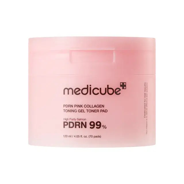 PDRN Pink Collagen Toning Gel Toner Pad by Medicube