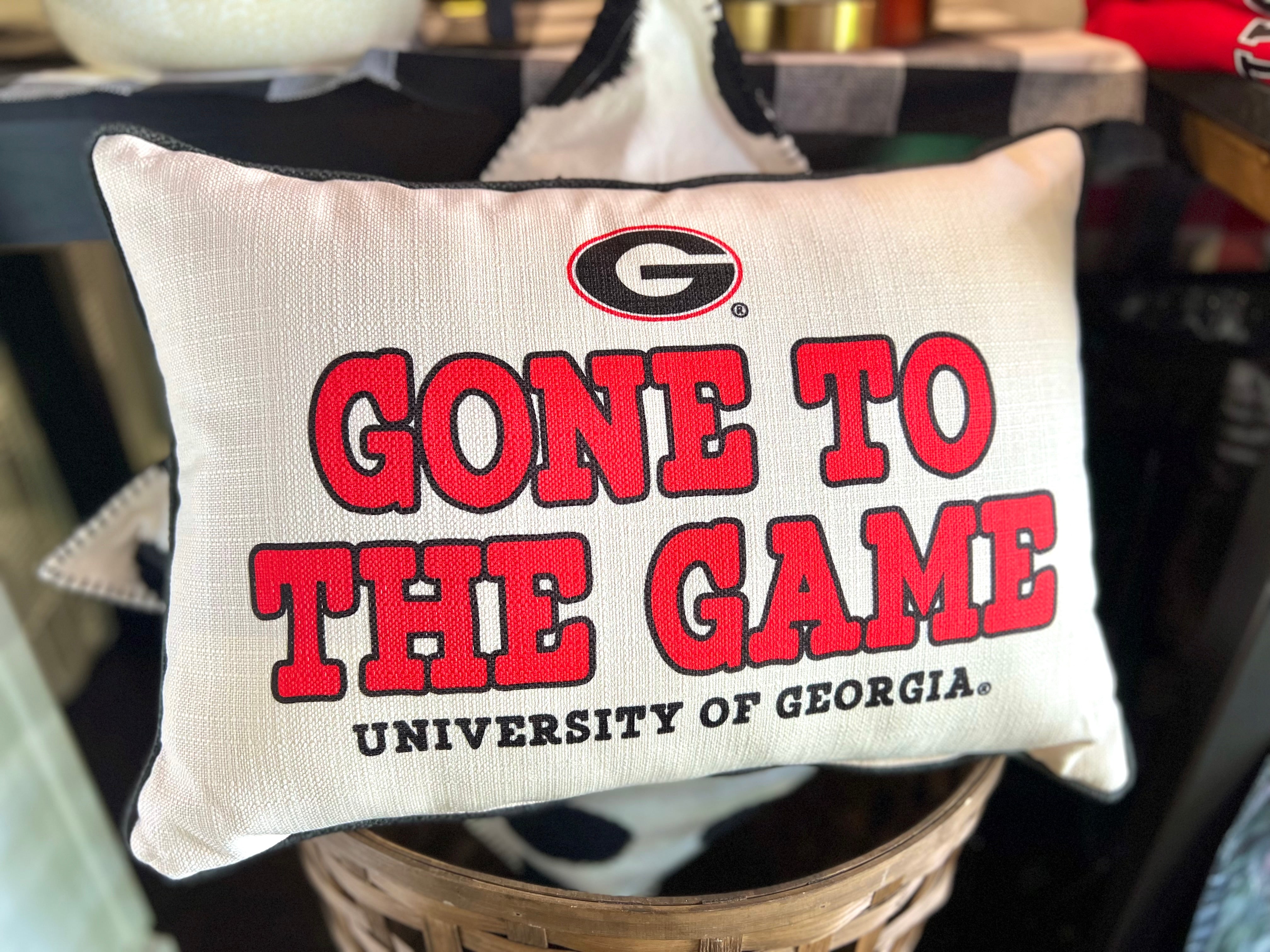 Gone To The Game Pillow