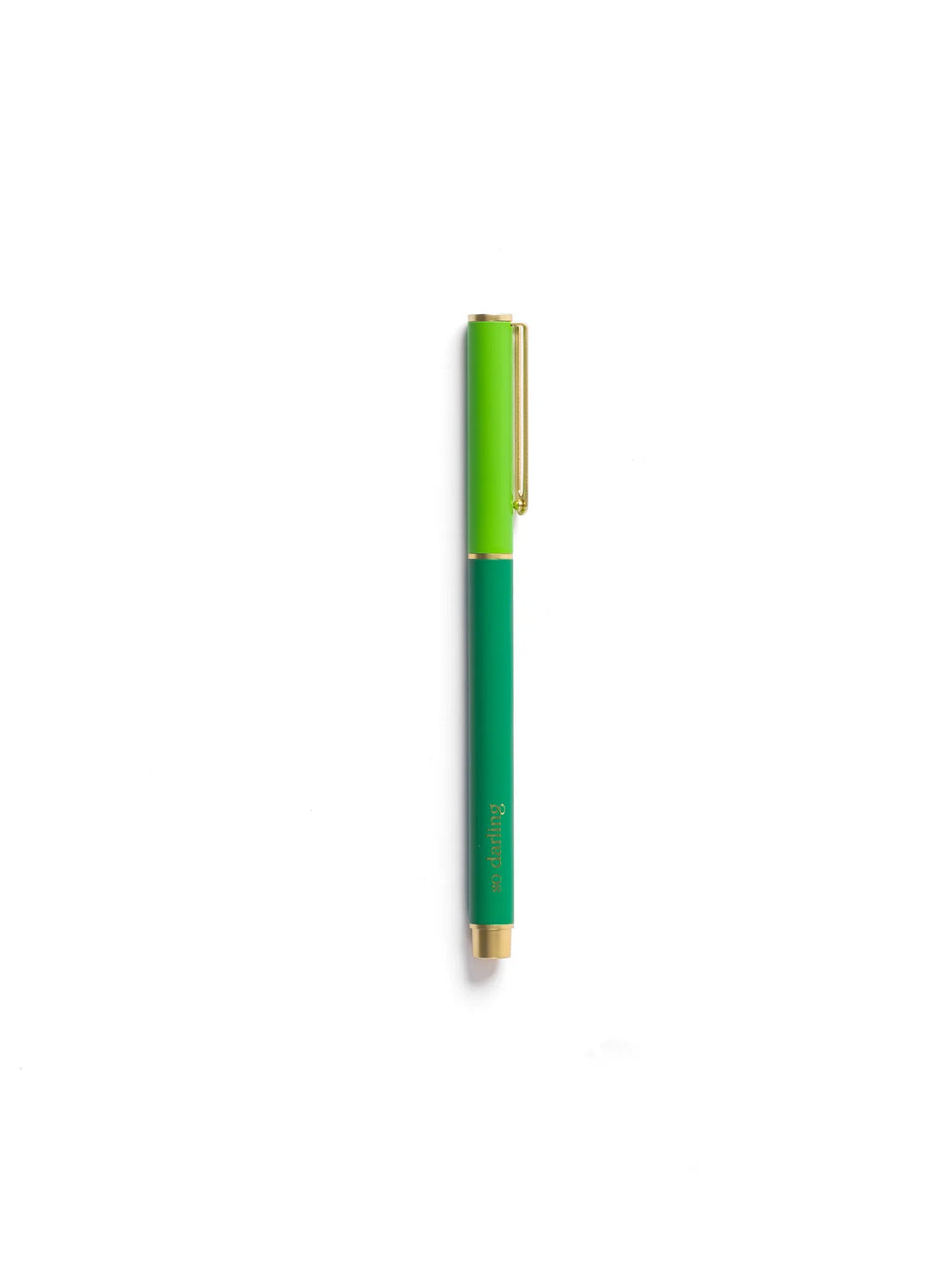 Snap Cap Pen in Green