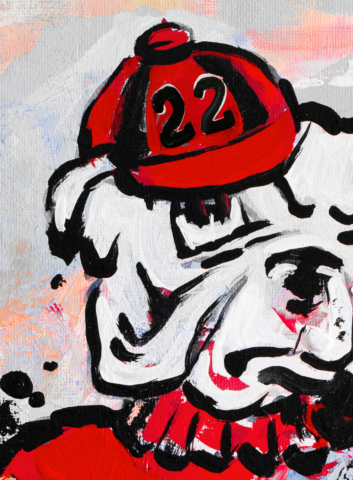 Georgia Bulldogs "Back to Back" UGA Championship Celebration Print- 8x10