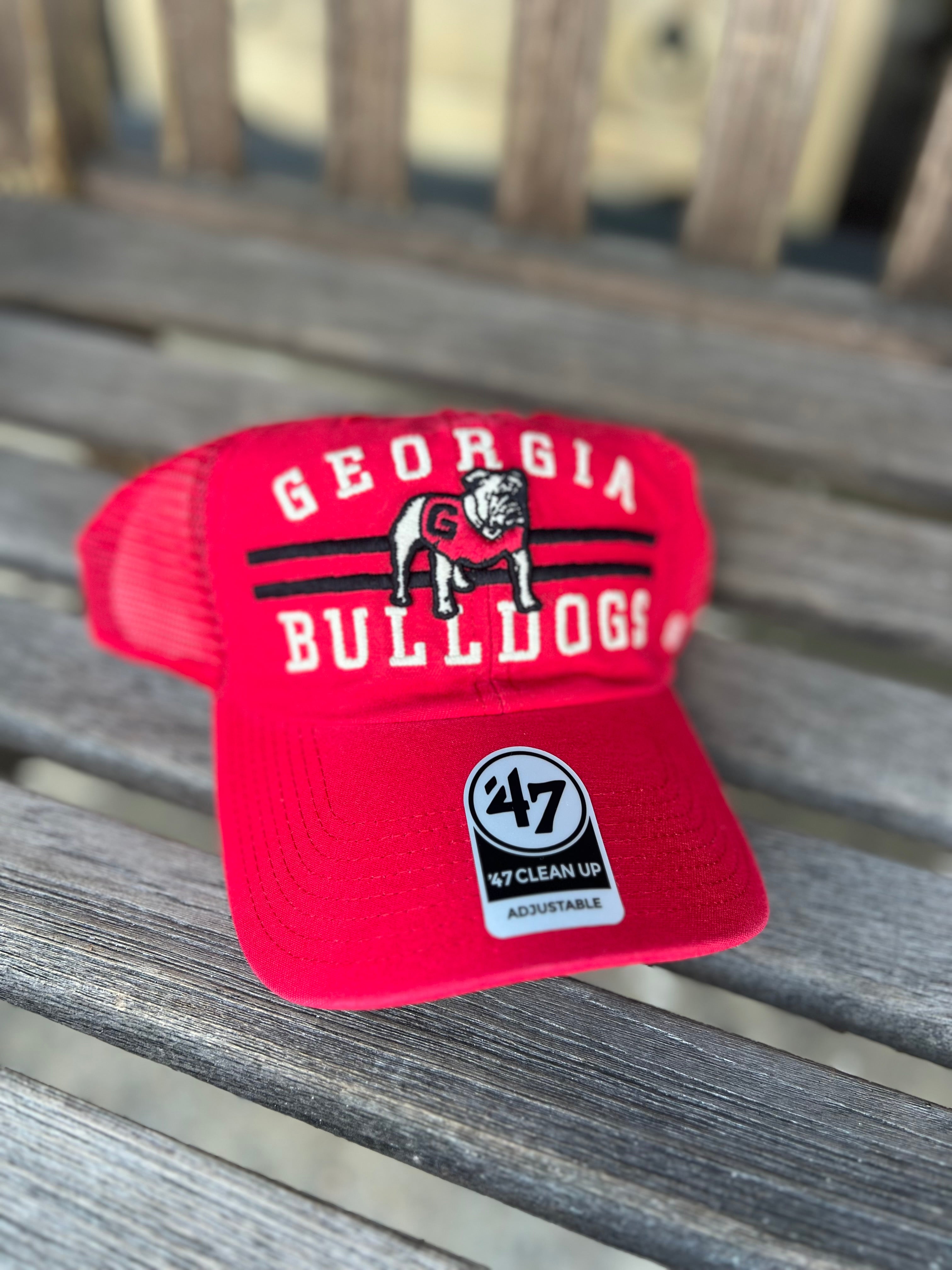 Georgia Bulldogs Red Highpoint Clean Up Hat