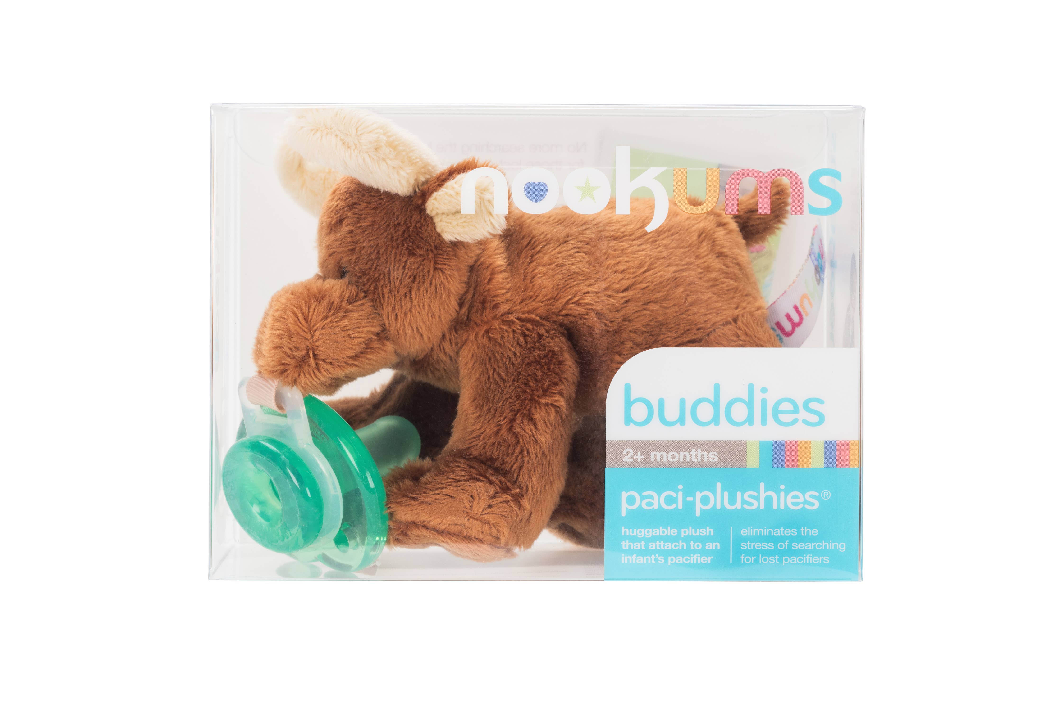 Marley Moose Paci-Plushies Buddies