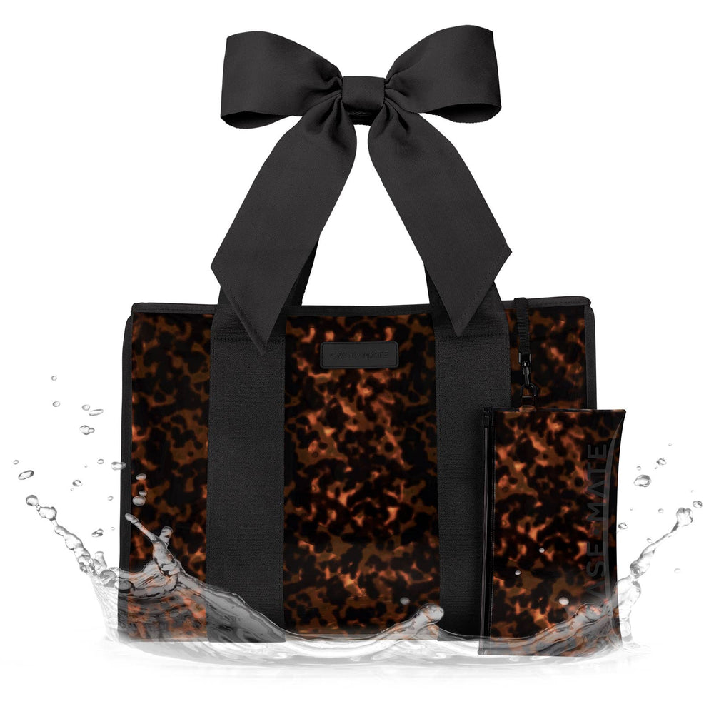 Tortoiseshell Bow Jelly Tote Bag By Case-Mate