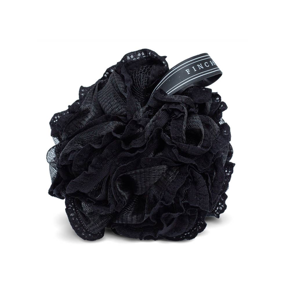 Black Lacy Loofah by Finchberry