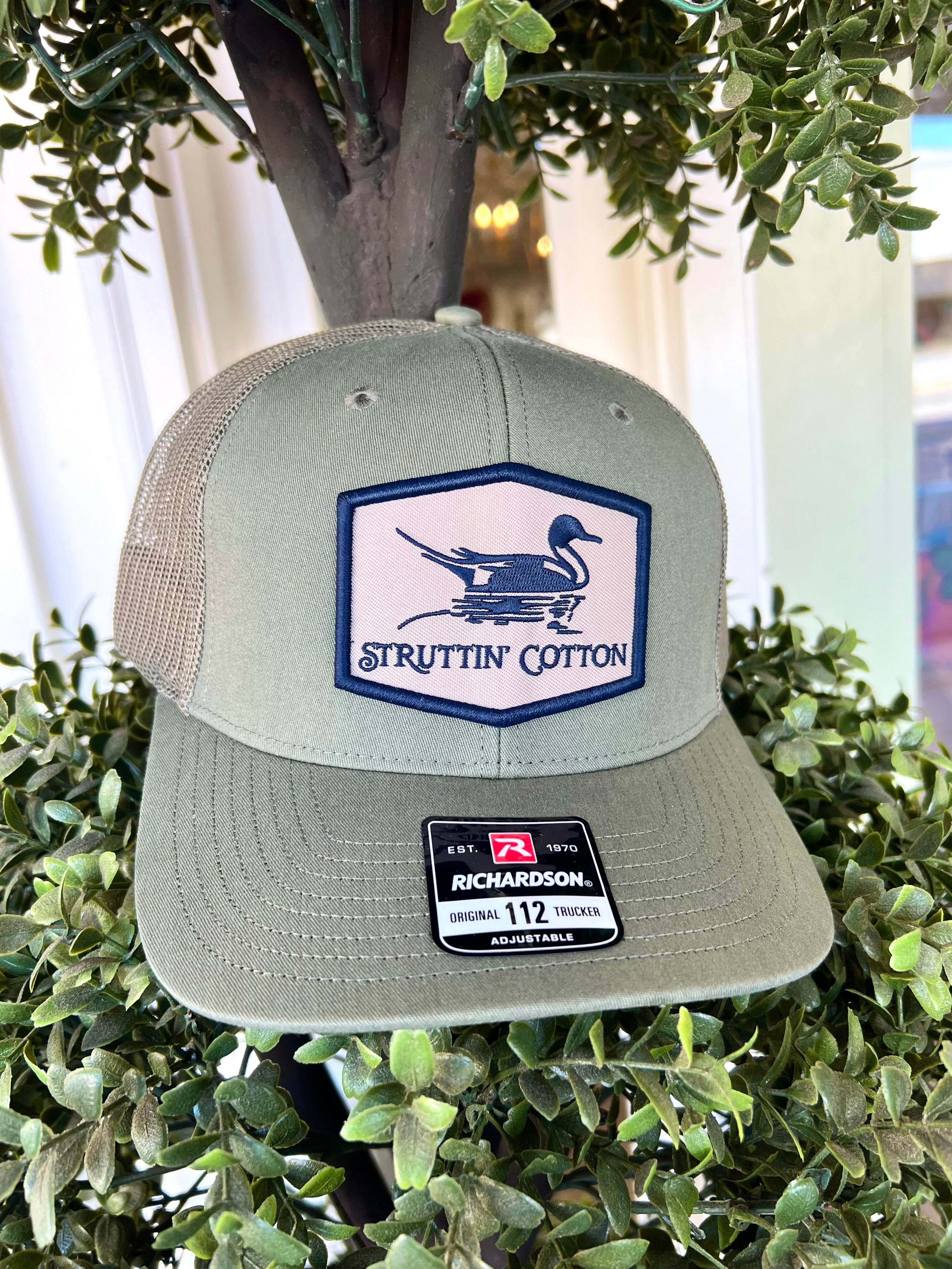 Pintail Patch On Loden Hat by Struttin Cotton