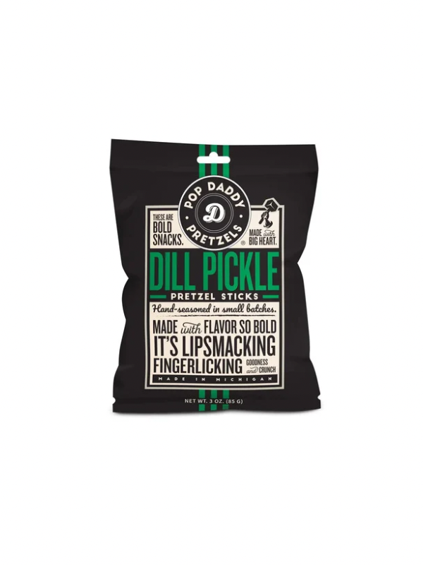 Dill Pickle Pretzel Sticks (3oz)