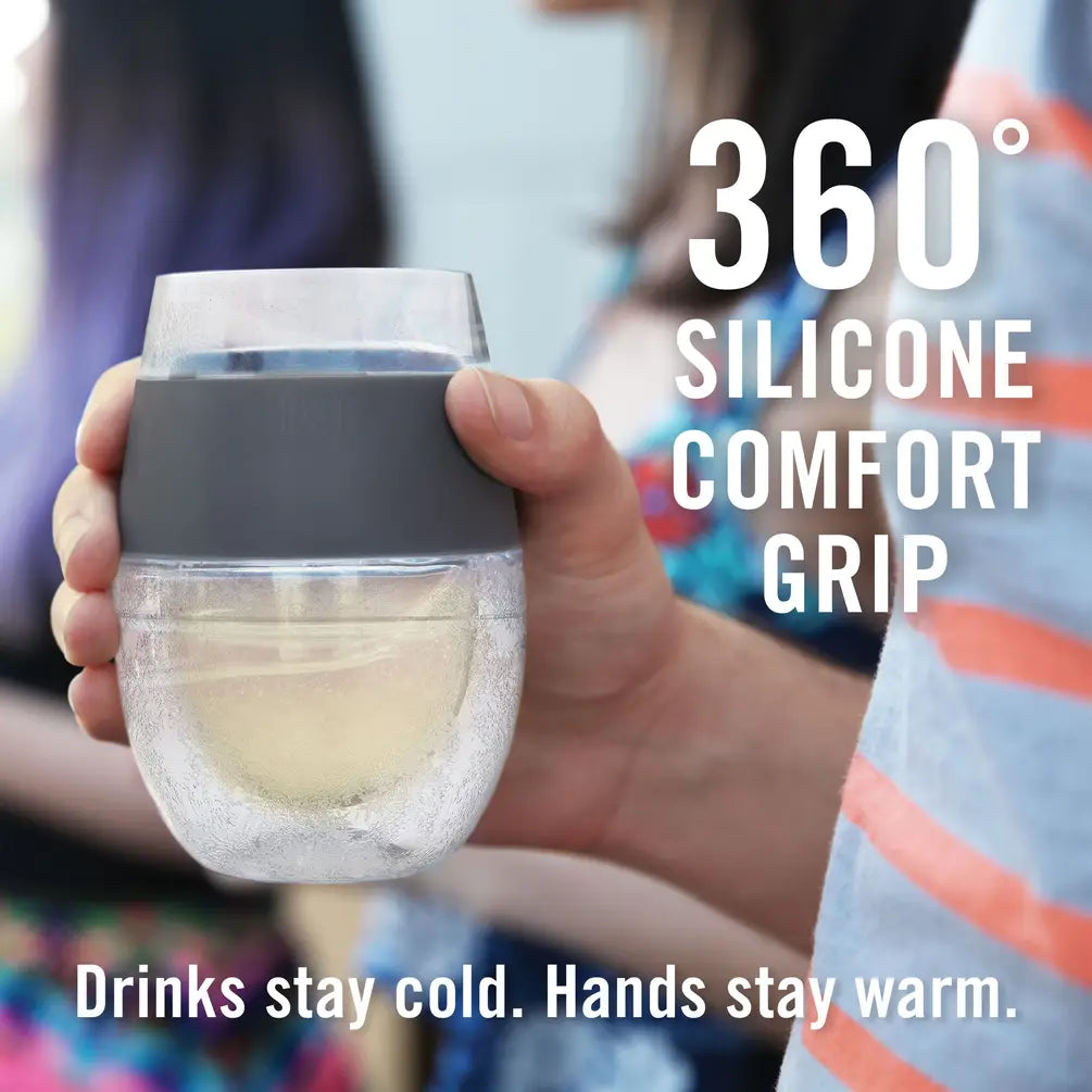 Wine Freeze™ Cooling Cups (Assorted Colors)