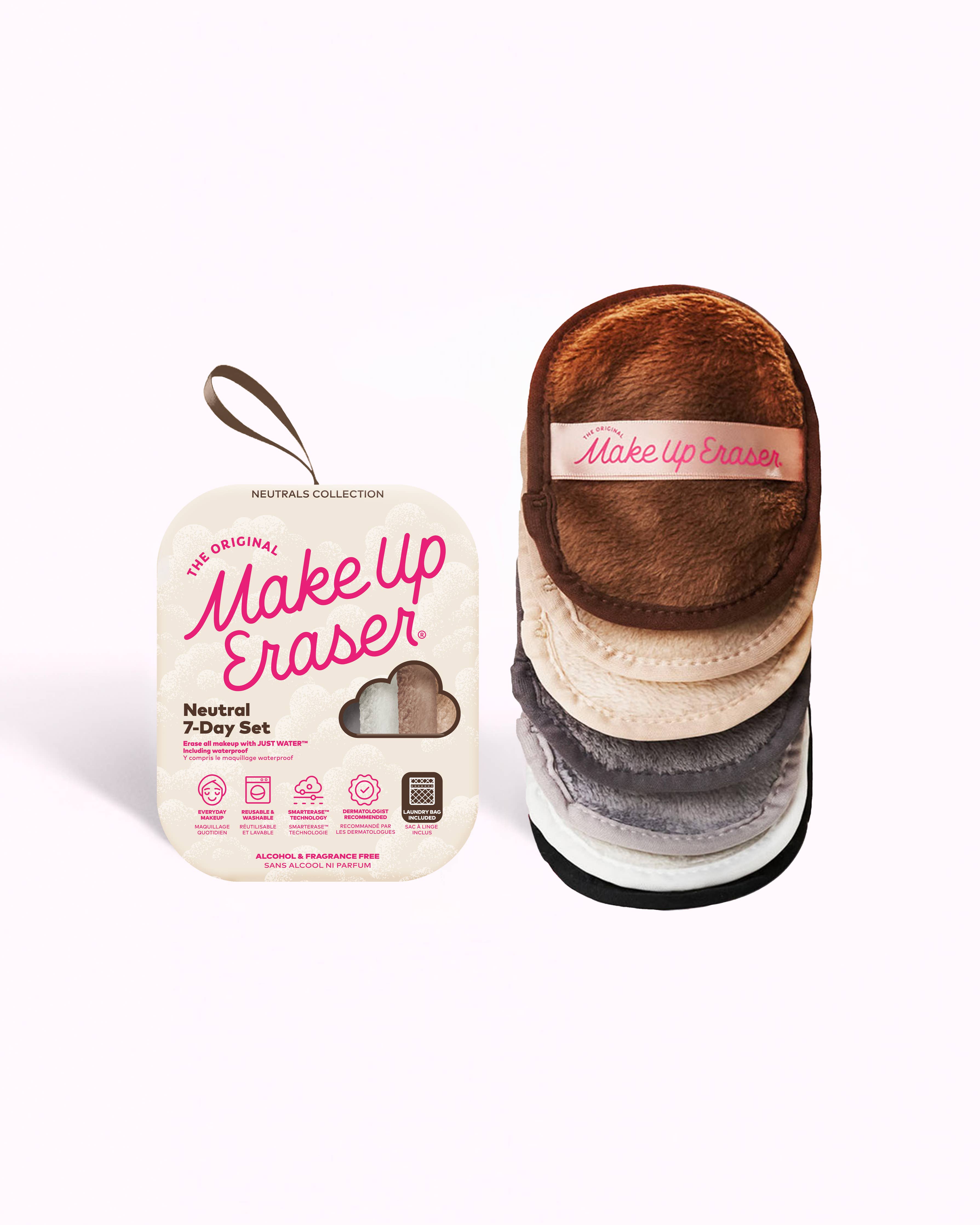 Warm Neutral 7-Day MakeUp Eraser Set