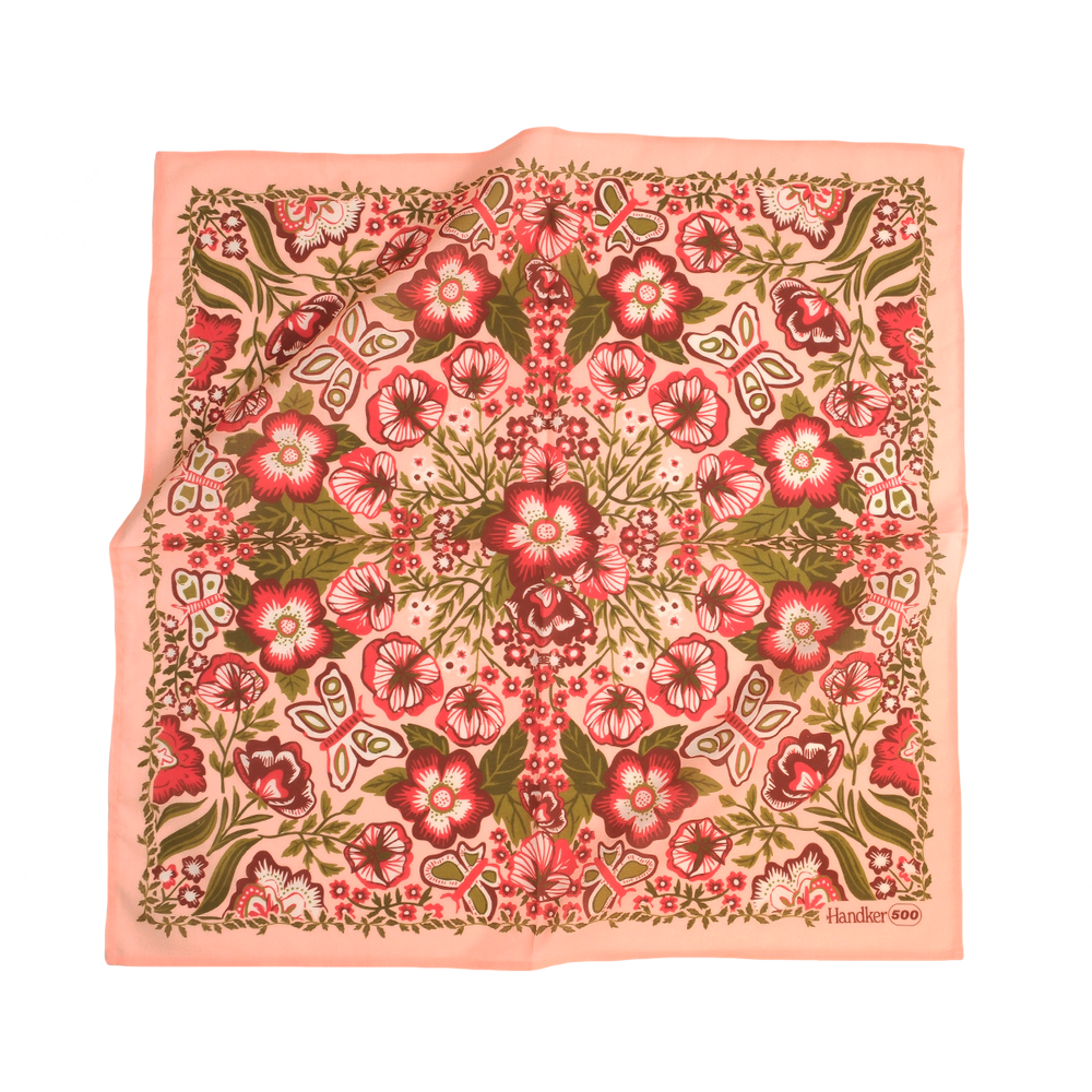The Sylvia Red & Green Bandana