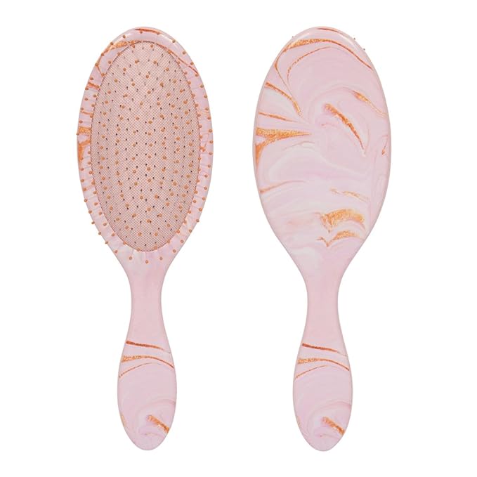 Pastel Marble WetnDry Detangling Hair Brush by Cala