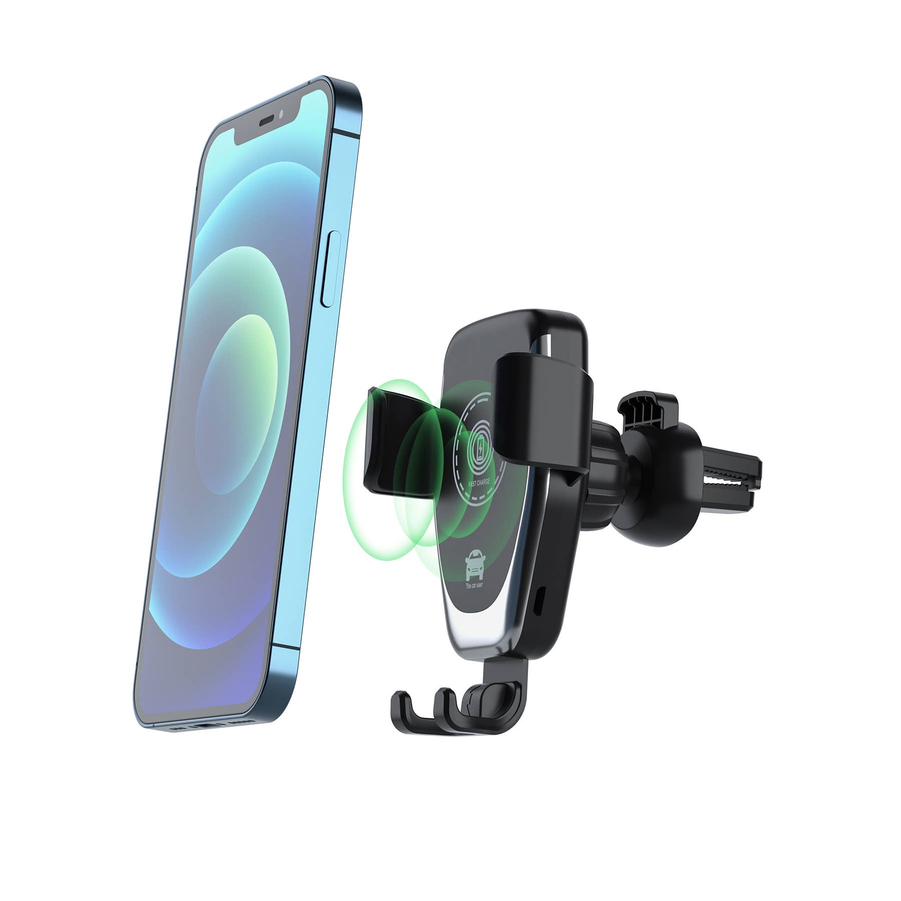 Wireless Mag-Safe Fast Charging Air Vent Mount